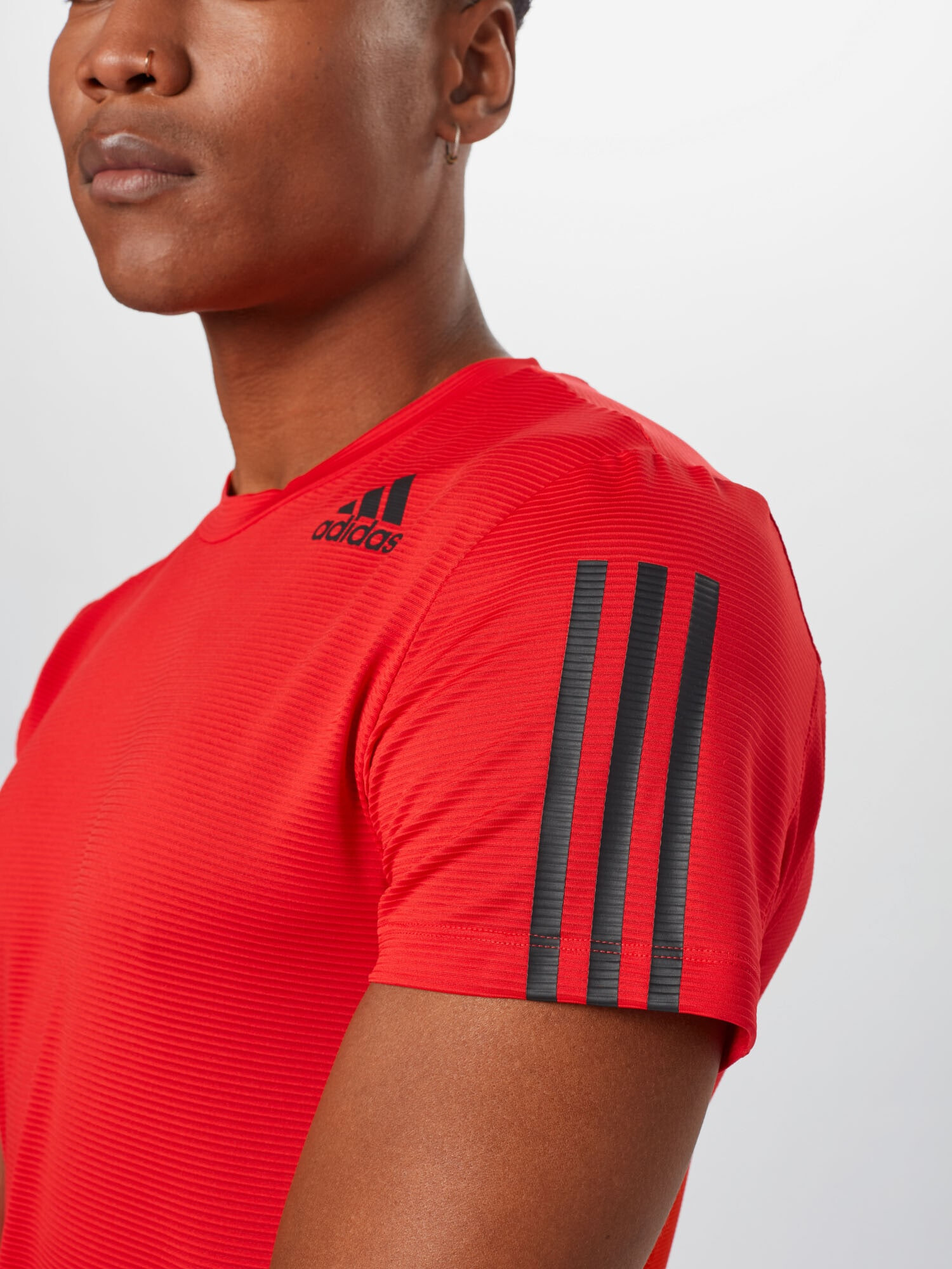 ADIDAS SPORTSWEAR Tricou funcțional roșu deschis / negru - Pled.ro