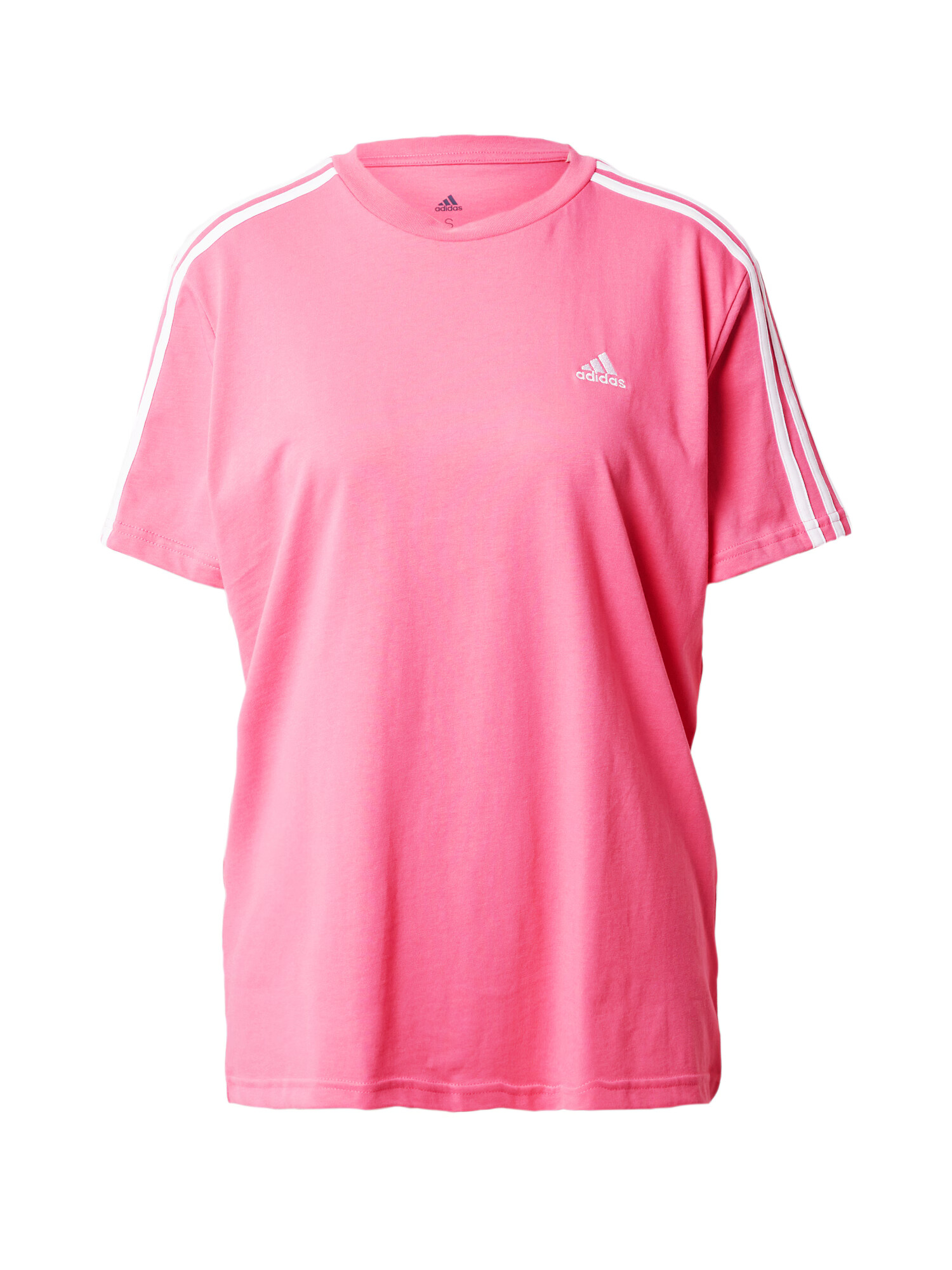 ADIDAS SPORTSWEAR Tricou 'Essentials' roz deschis / alb - Pled.ro