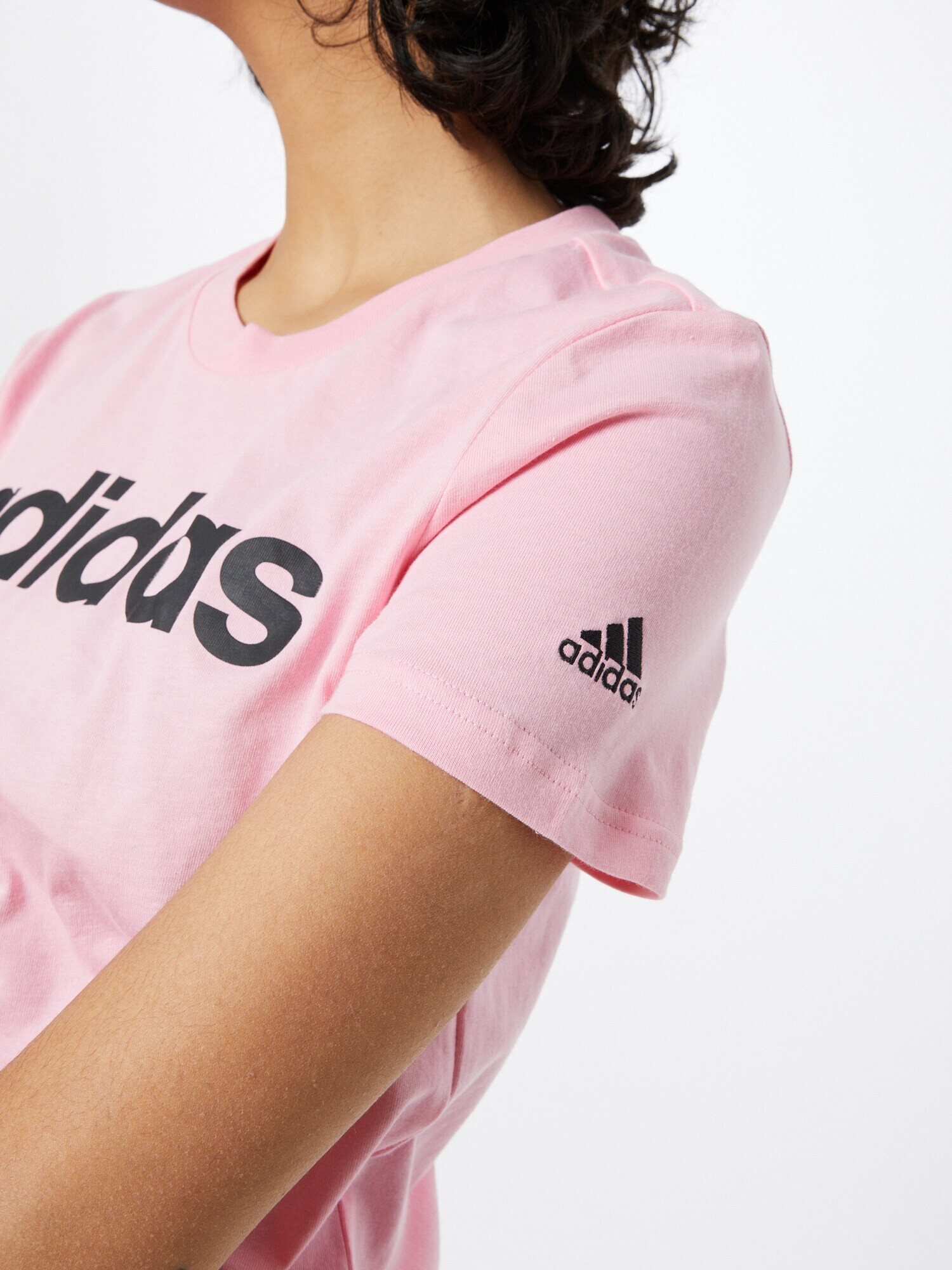 ADIDAS SPORTSWEAR Tricou funcțional roz deschis / negru - Pled.ro