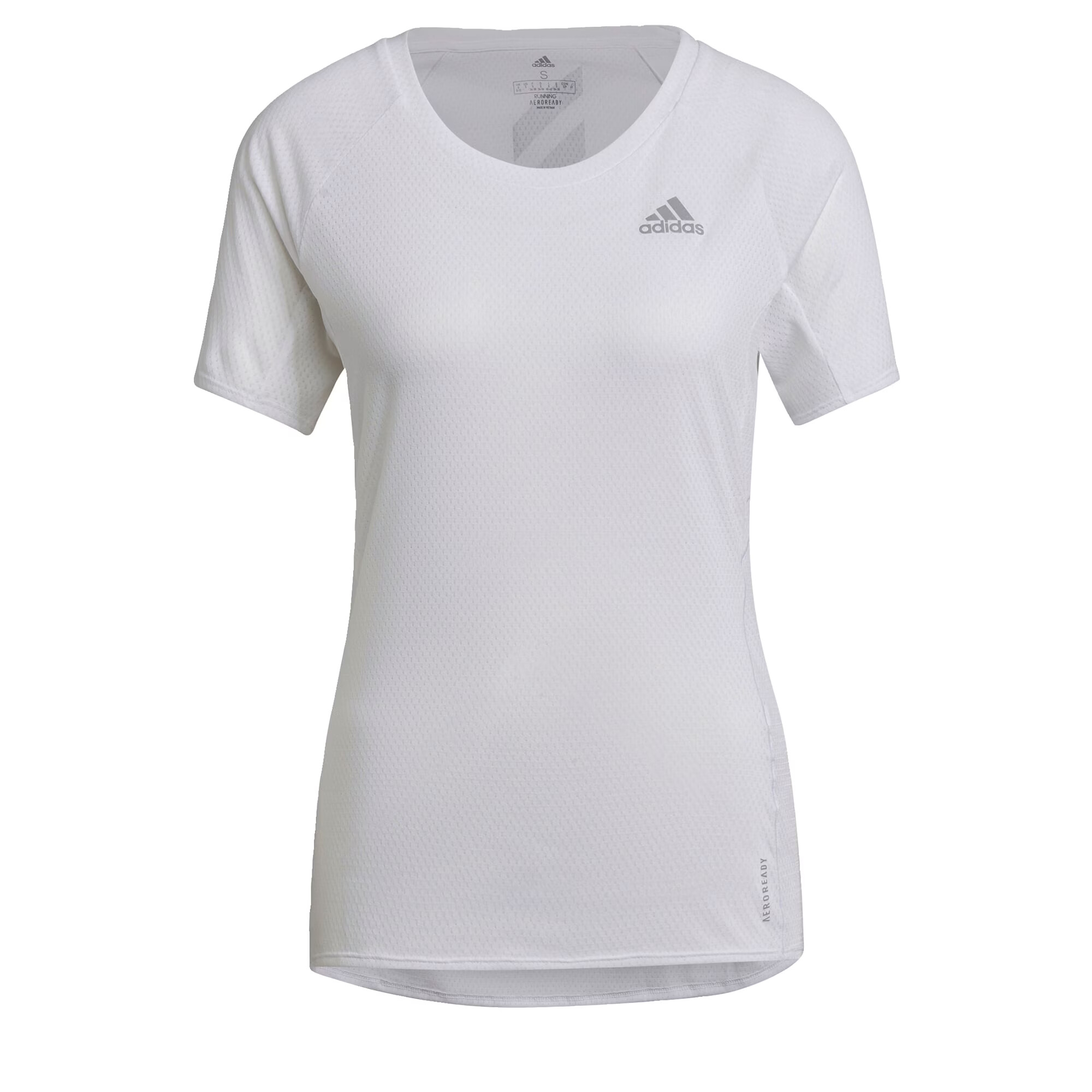 ADIDAS SPORTSWEAR Tricou funcțional 'Runner' gri / alb - Pled.ro