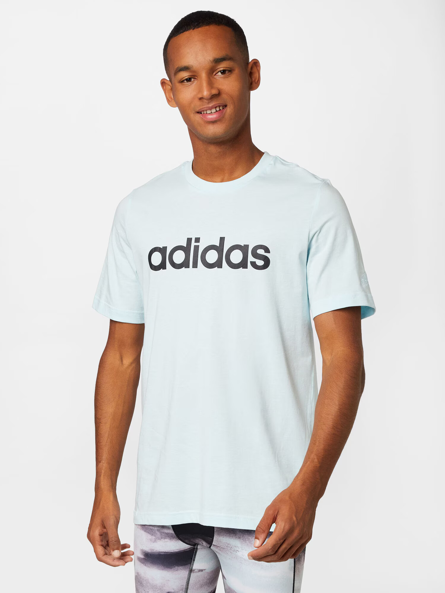 ADIDAS SPORTSWEAR Tricou funcțional turcoaz / negru - Pled.ro