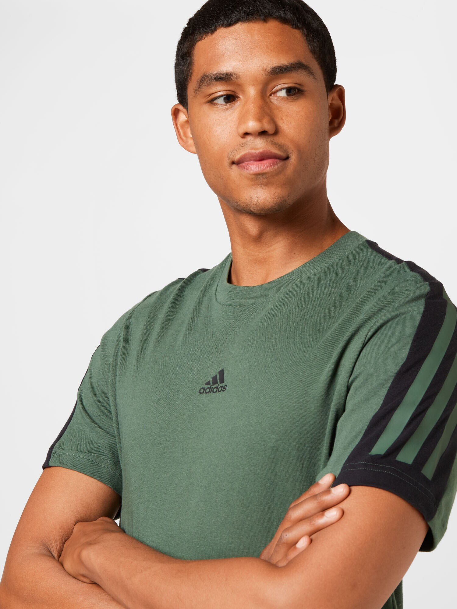 ADIDAS SPORTSWEAR Tricou funcțional verde închis / negru - Pled.ro