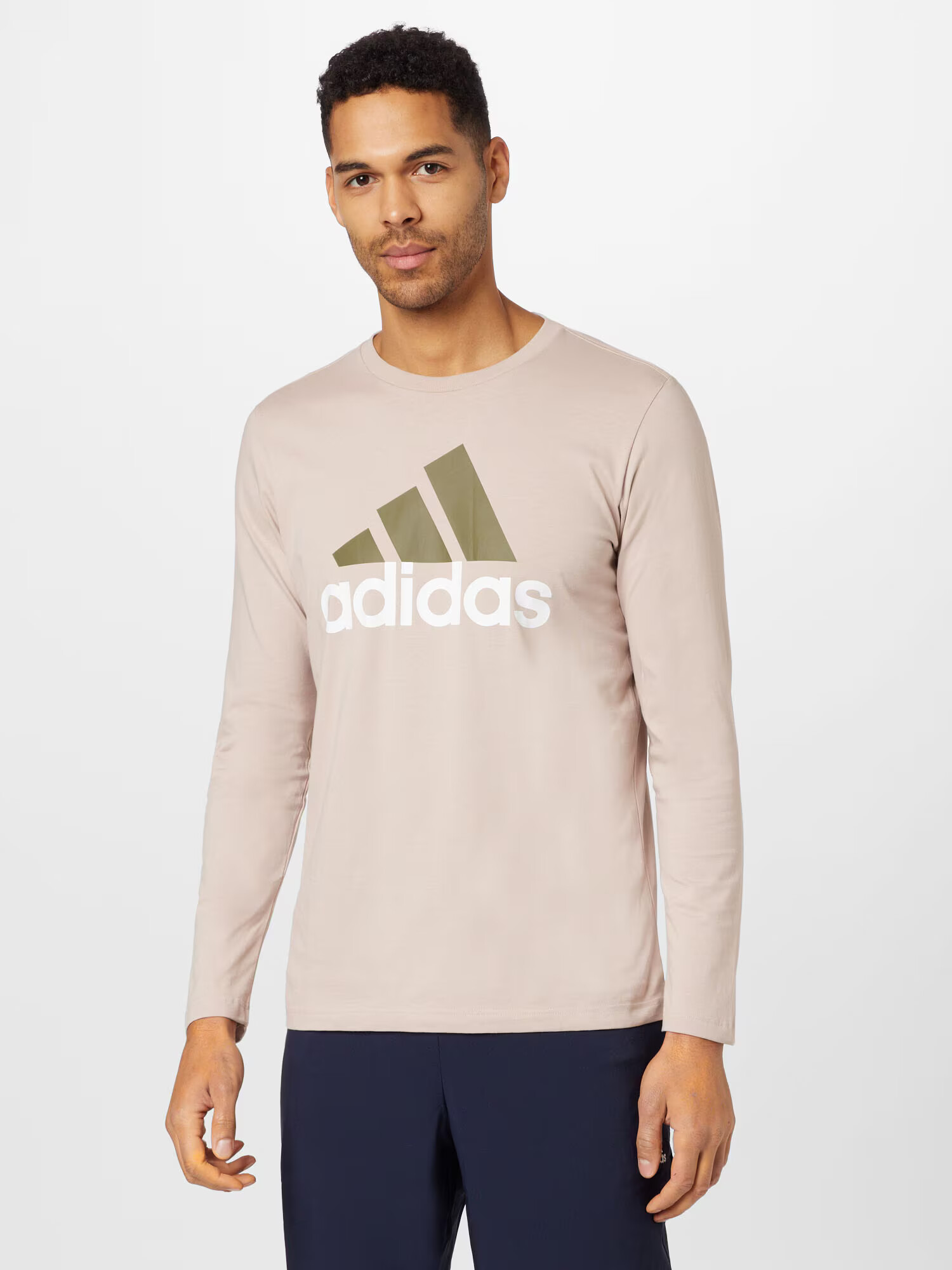 ADIDAS SPORTSWEAR Tricou funcțional 'Essentials' verde / roz / alb - Pled.ro