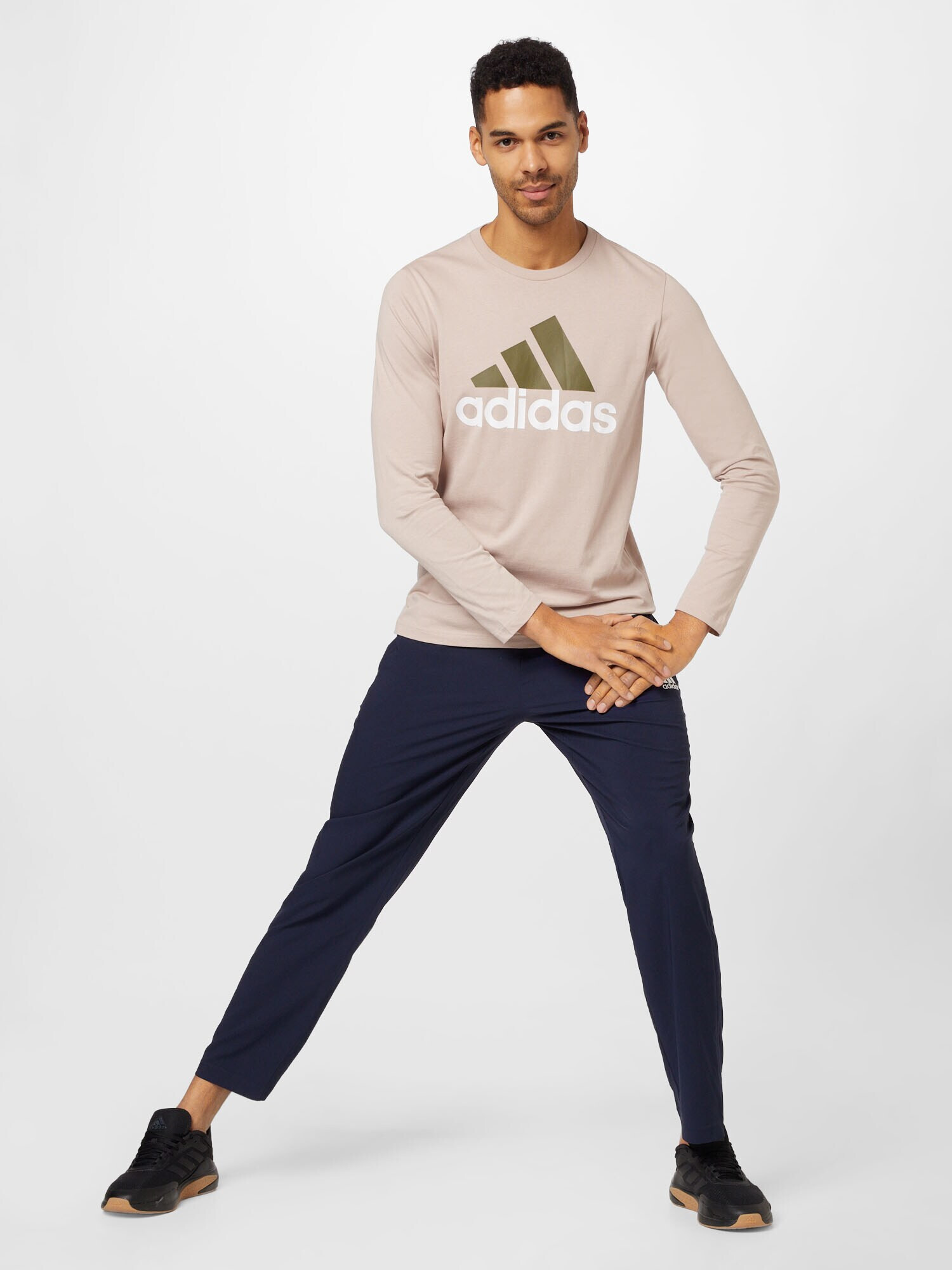 ADIDAS SPORTSWEAR Tricou funcțional 'Essentials' verde / roz / alb - Pled.ro