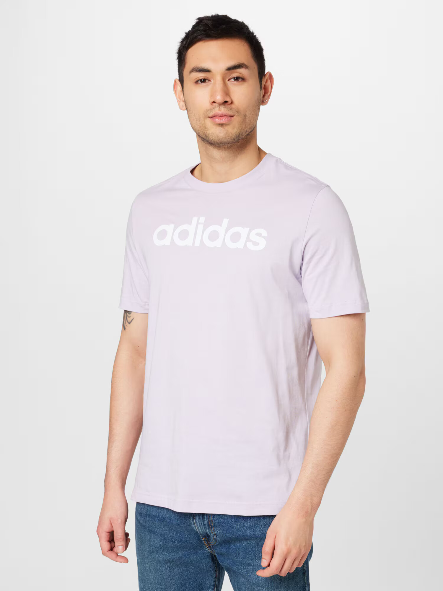 ADIDAS SPORTSWEAR Tricou funcțional mov deschis / alb - Pled.ro