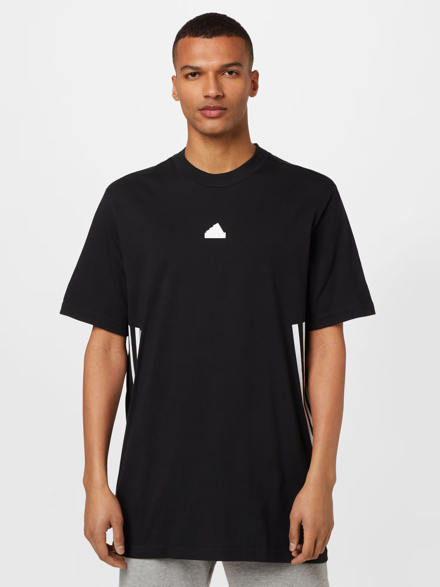 ADIDAS SPORTSWEAR Tricou funcțional 'Future Icons 3-Stripes' negru / alb - Pled.ro