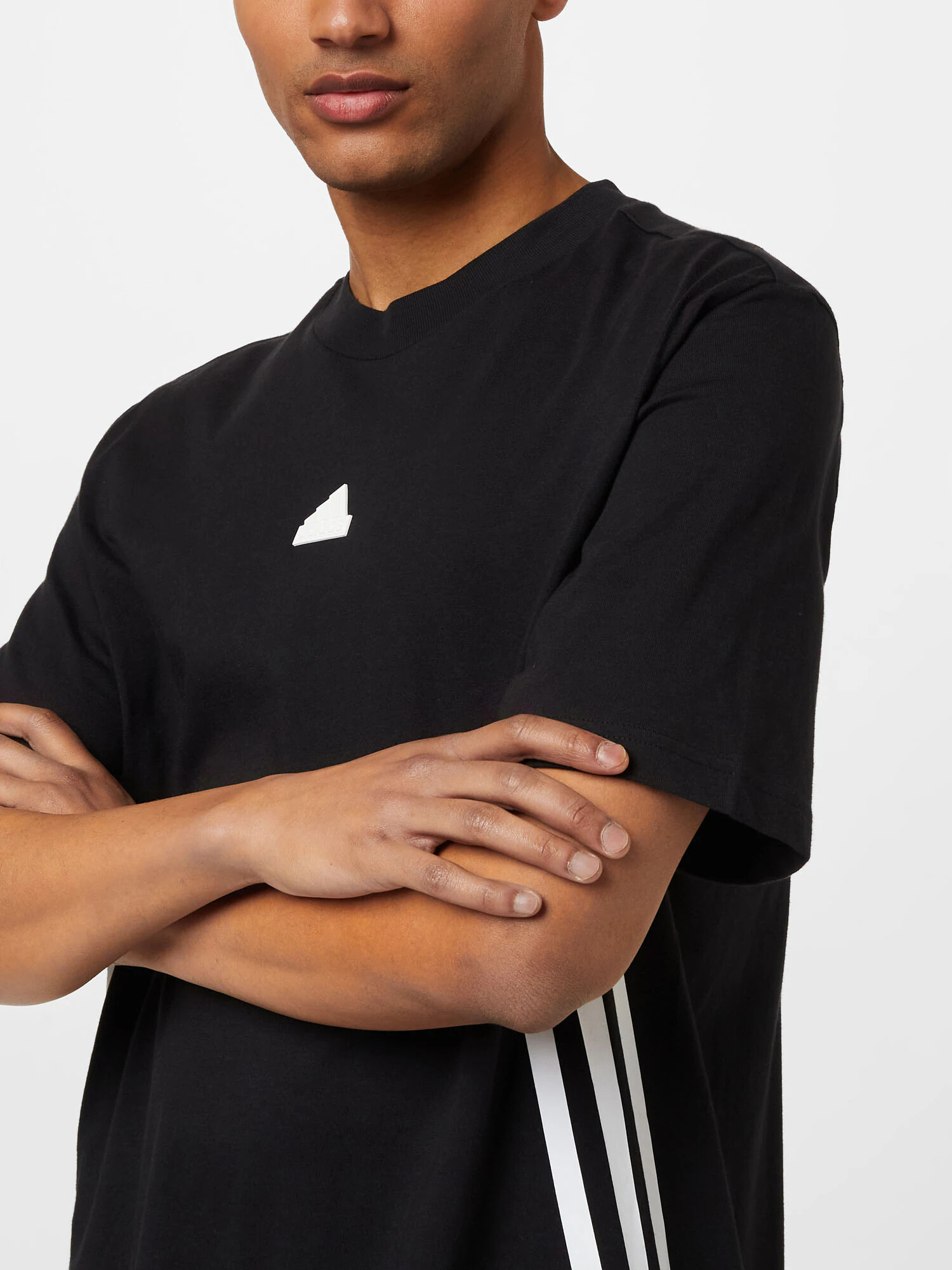 ADIDAS SPORTSWEAR Tricou funcțional 'Future Icons 3-Stripes' negru / alb - Pled.ro