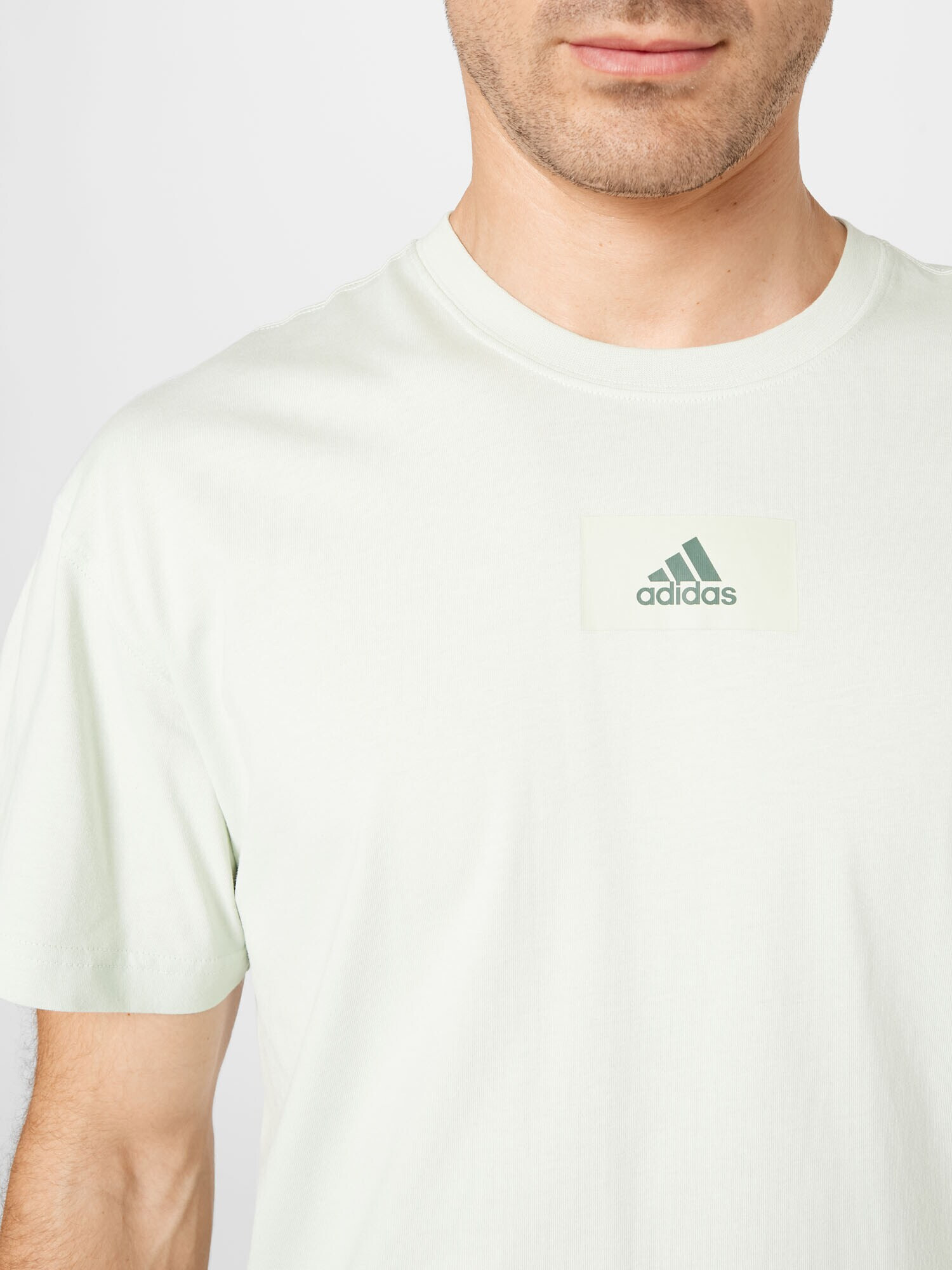 ADIDAS SPORTSWEAR Tricou funcțional 'Essentials Feelvivid Drop Shoulder' verde pastel - Pled.ro