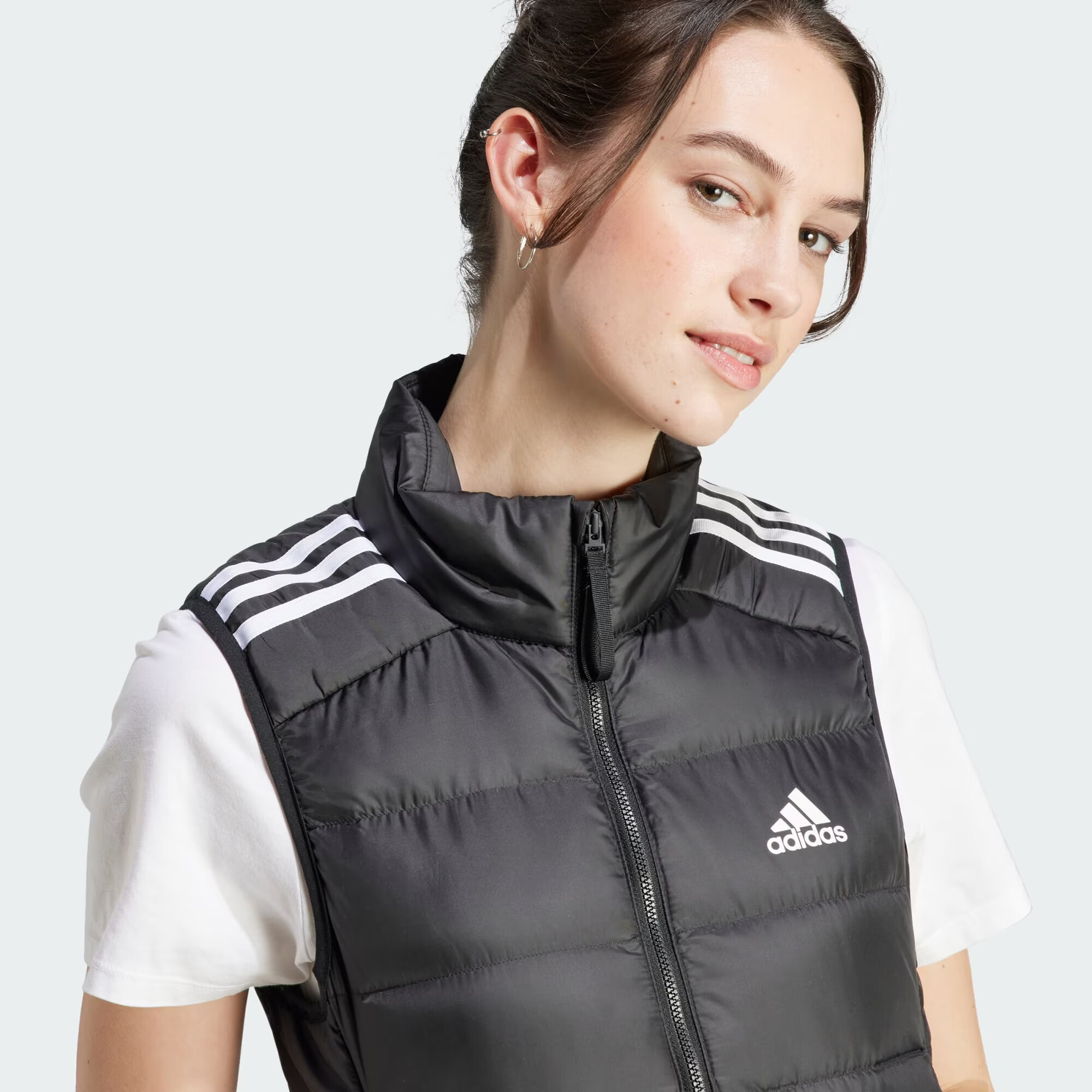 ADIDAS SPORTSWEAR Vestă 'Essentials' negru / alb - Pled.ro