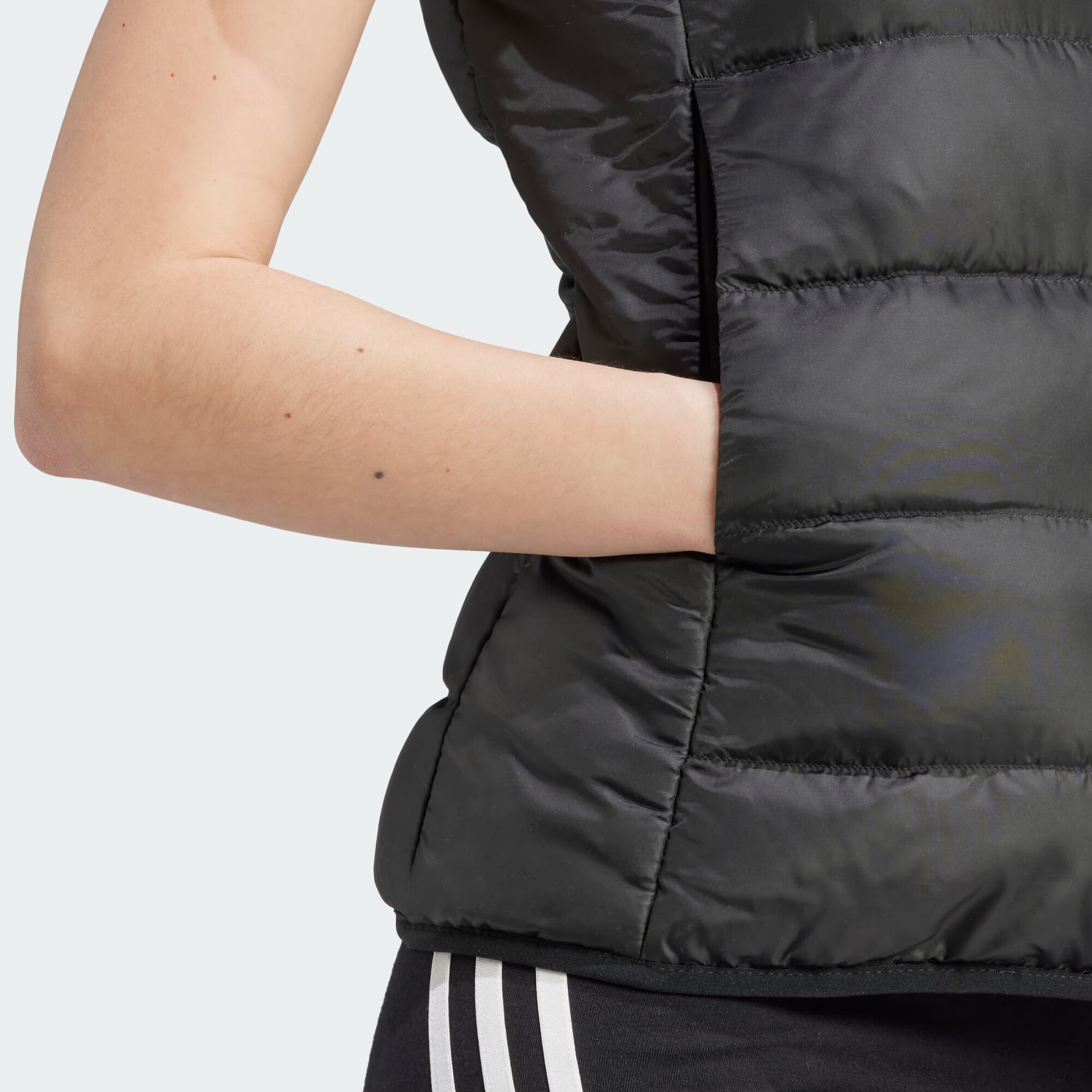 ADIDAS SPORTSWEAR Vestă 'Essentials' negru / alb - Pled.ro