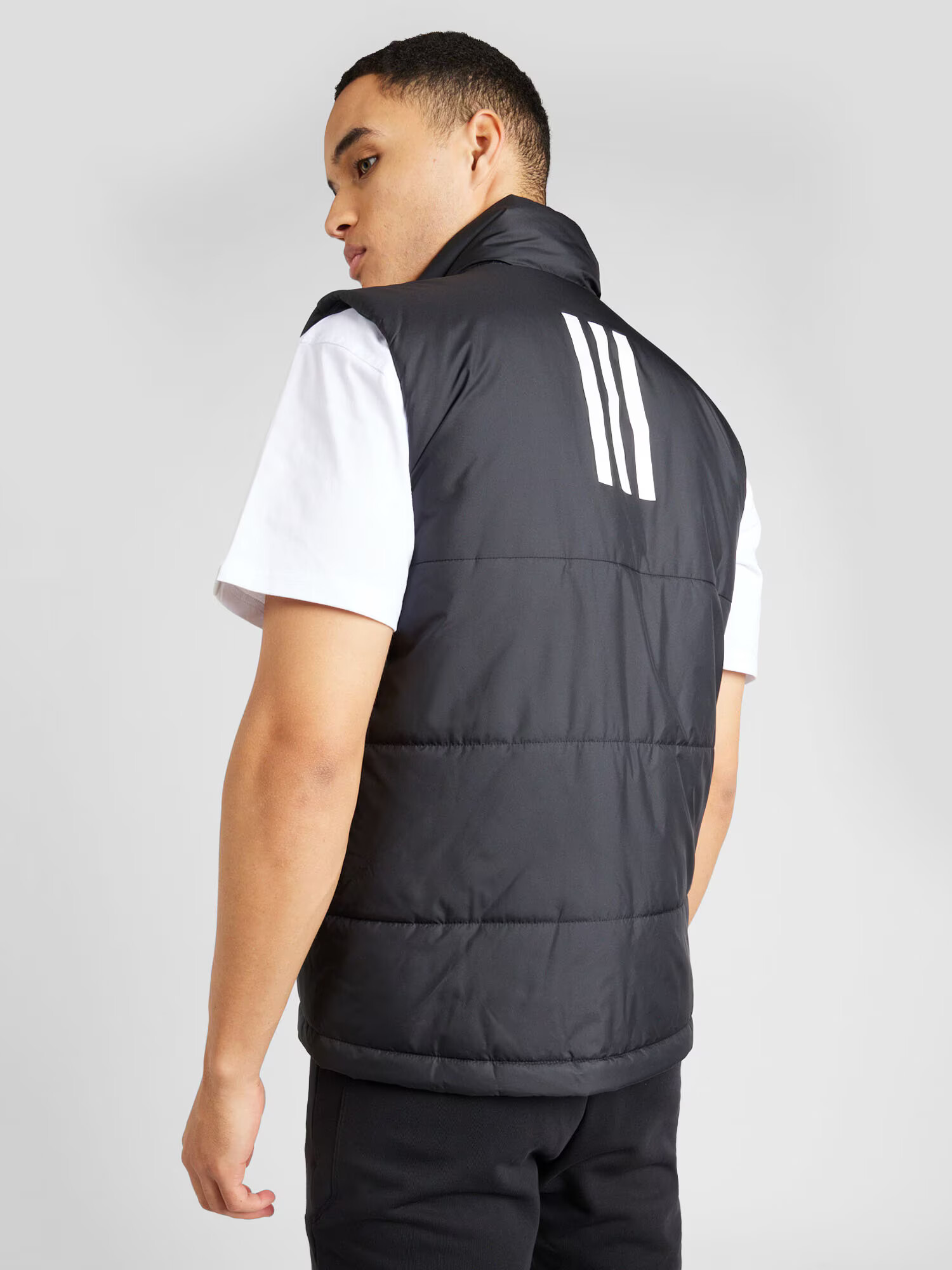 ADIDAS SPORTSWEAR Vestă sport 'BSC 3S' negru / alb - Pled.ro