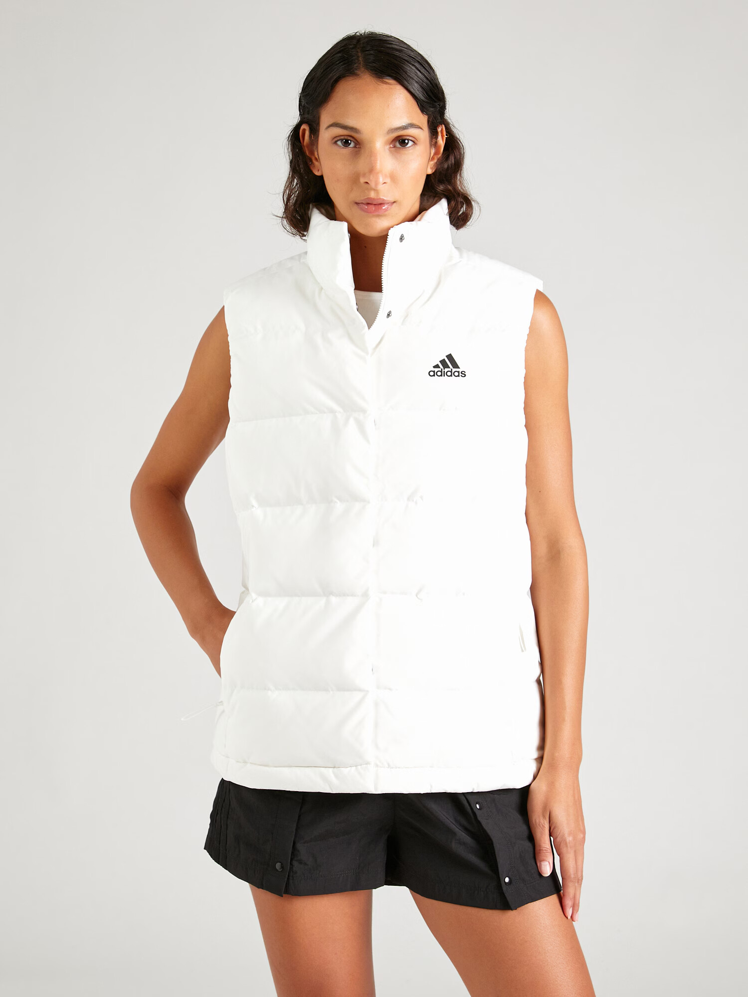 ADIDAS SPORTSWEAR Vestă sport 'Helionic' negru / alb natural - Pled.ro