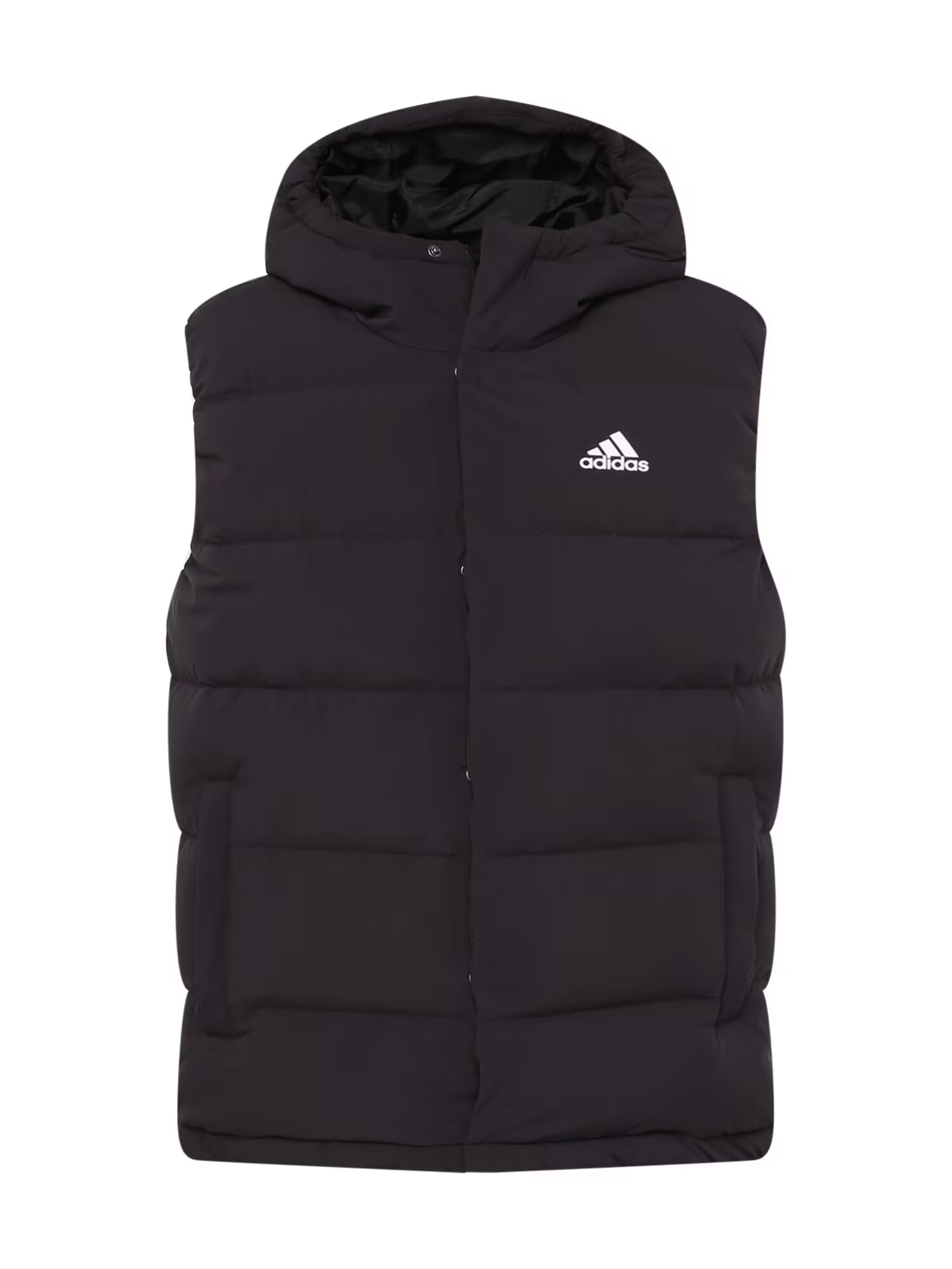 ADIDAS SPORTSWEAR Vestă sport 'Helionic Down' negru / alb - Pled.ro