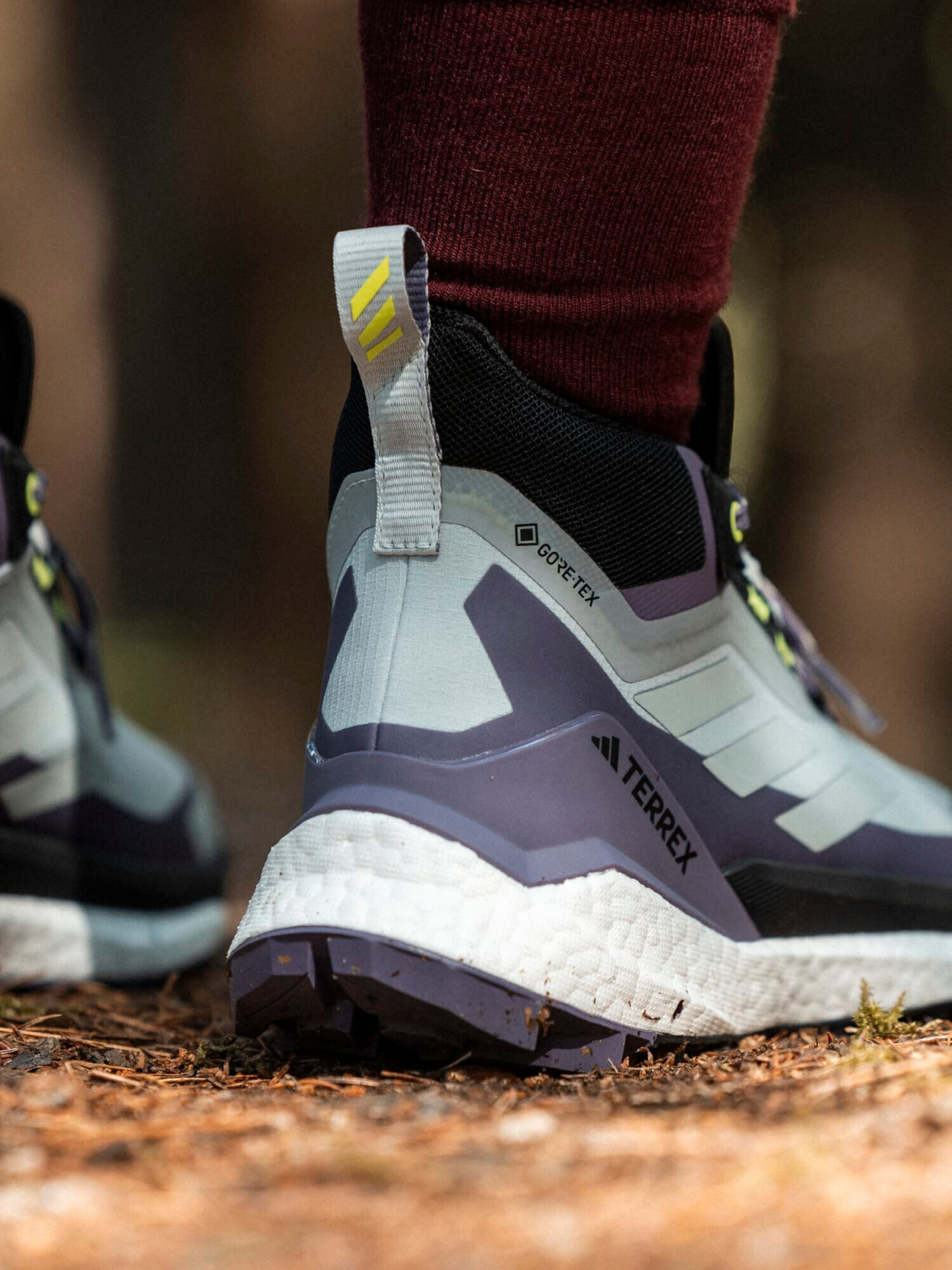 ADIDAS TERREX Botine 'Free Hiker 2.0' gri / gri deschis / mov vânătă / negru - Pled.ro