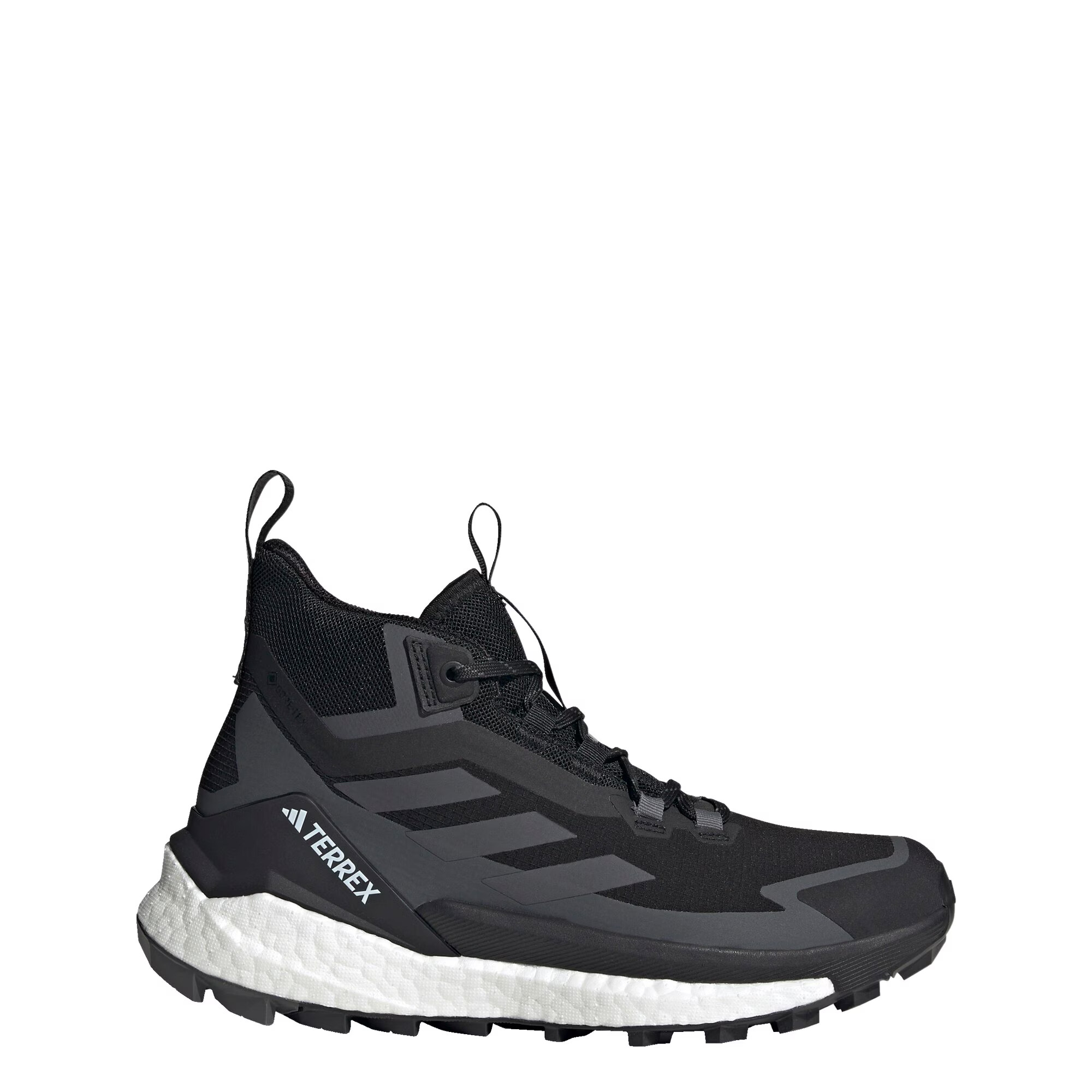 ADIDAS TERREX Botine 'Free Hiker' gri metalic / negru / alb - Pled.ro