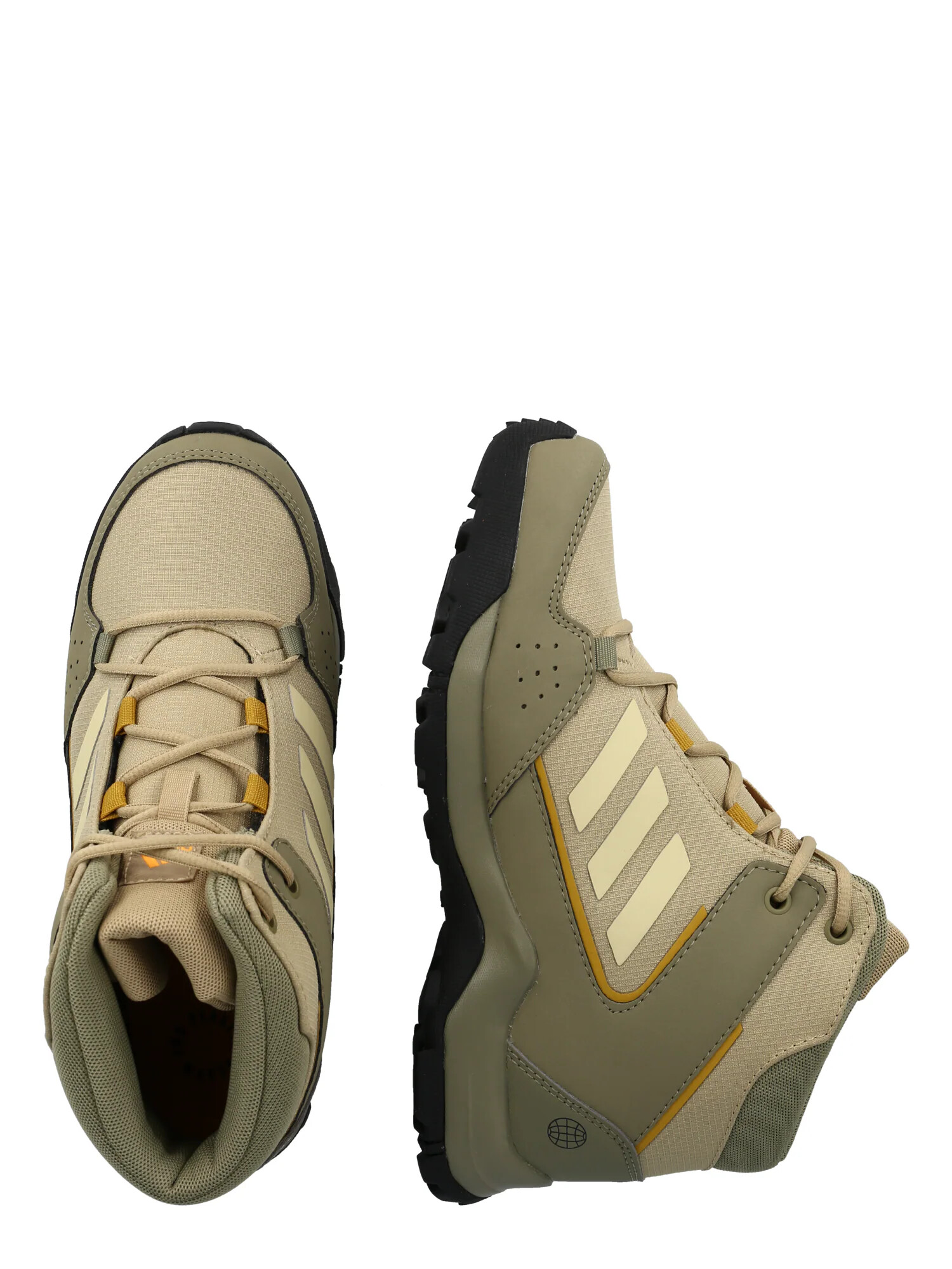 ADIDAS TERREX Botine 'Hyperhiker' nisipiu / galben curry / kaki - Pled.ro