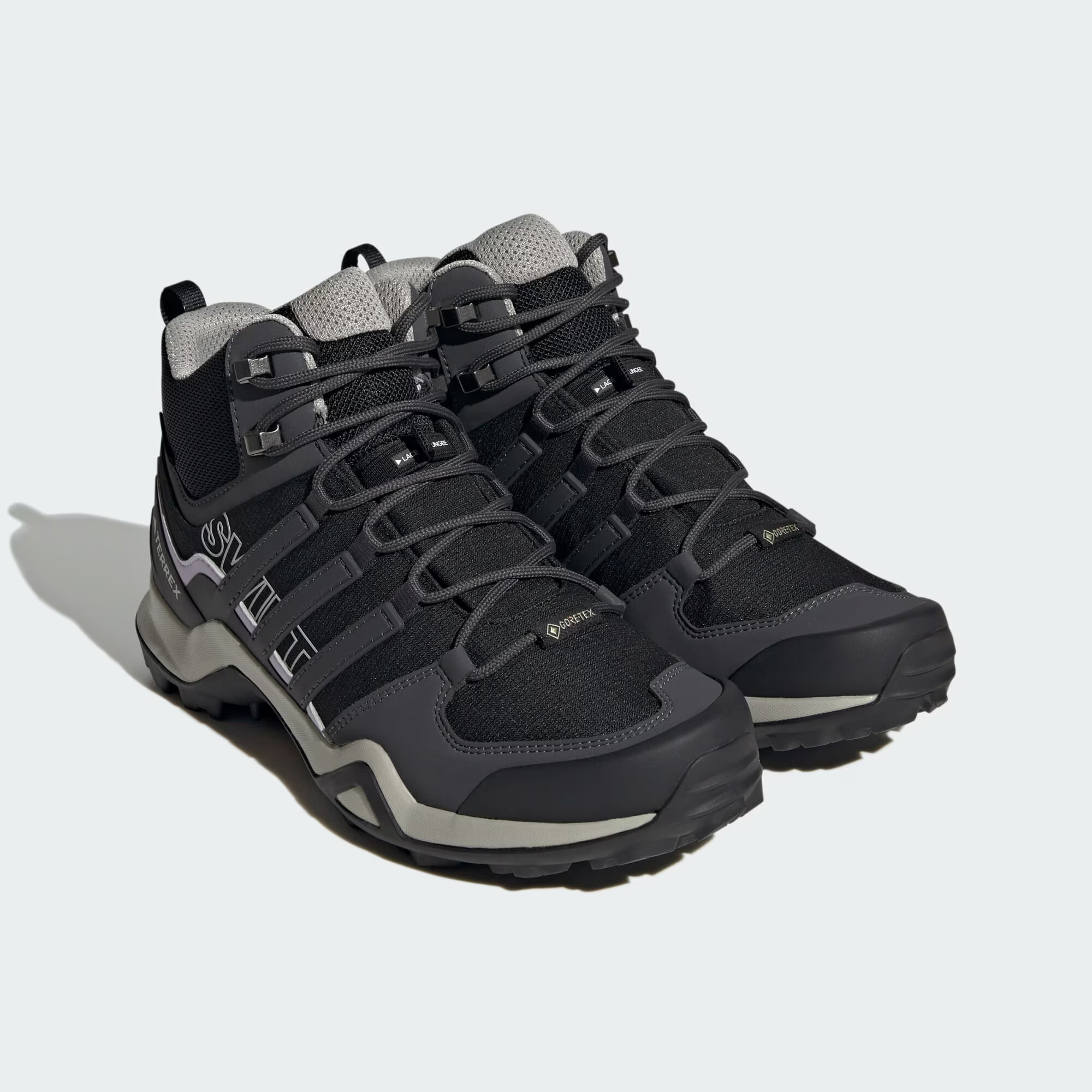 ADIDAS TERREX Botine 'Swift R2' negru / alb - Pled.ro