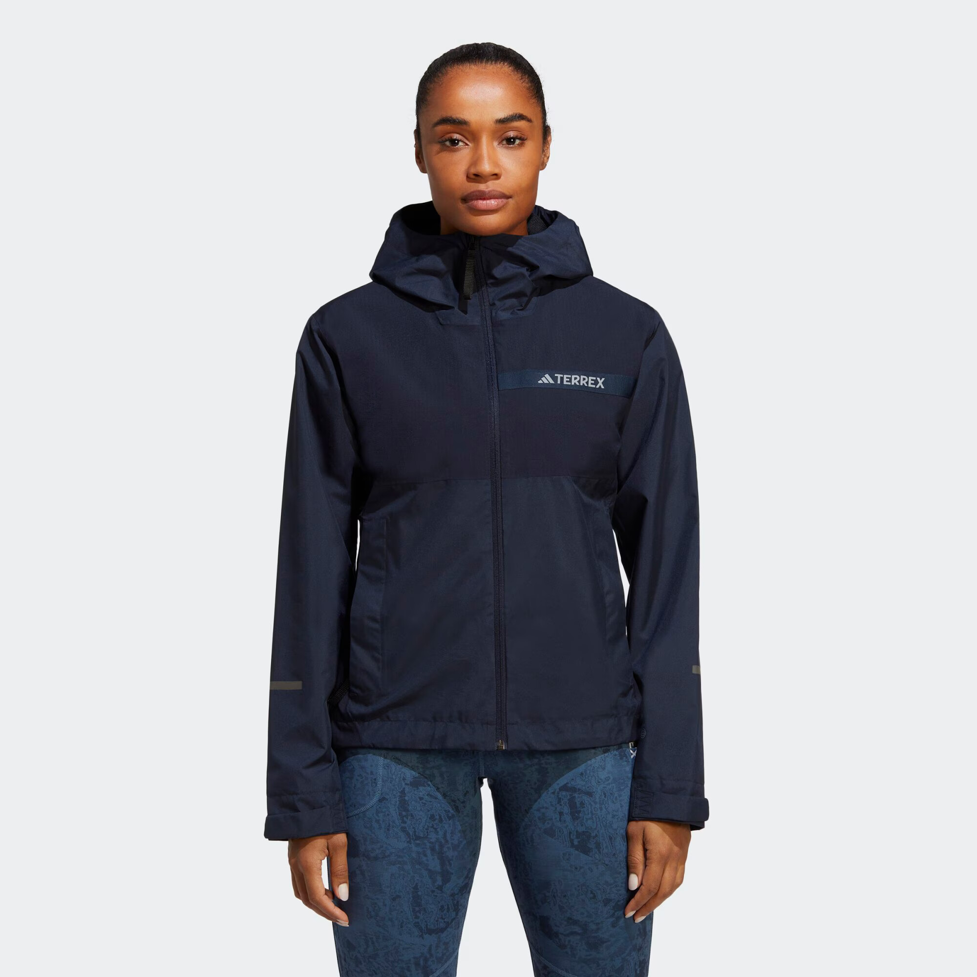 ADIDAS TERREX Geacă outdoor 'Multi Rain.Rdy 2-Layer Rain 2' albastru închis - Pled.ro