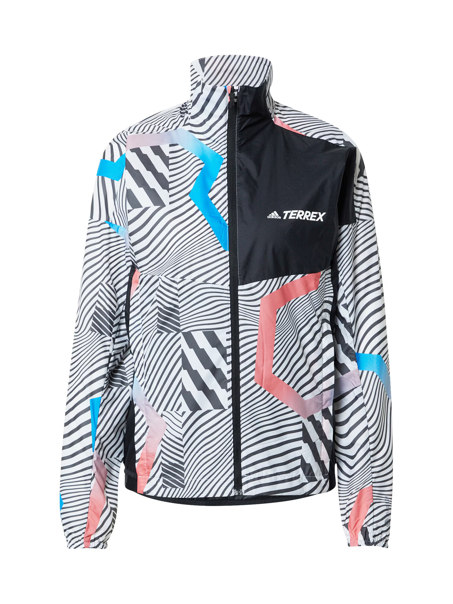 ADIDAS TERREX Geacă outdoor azur / roșu deschis / negru / alb - Pled.ro