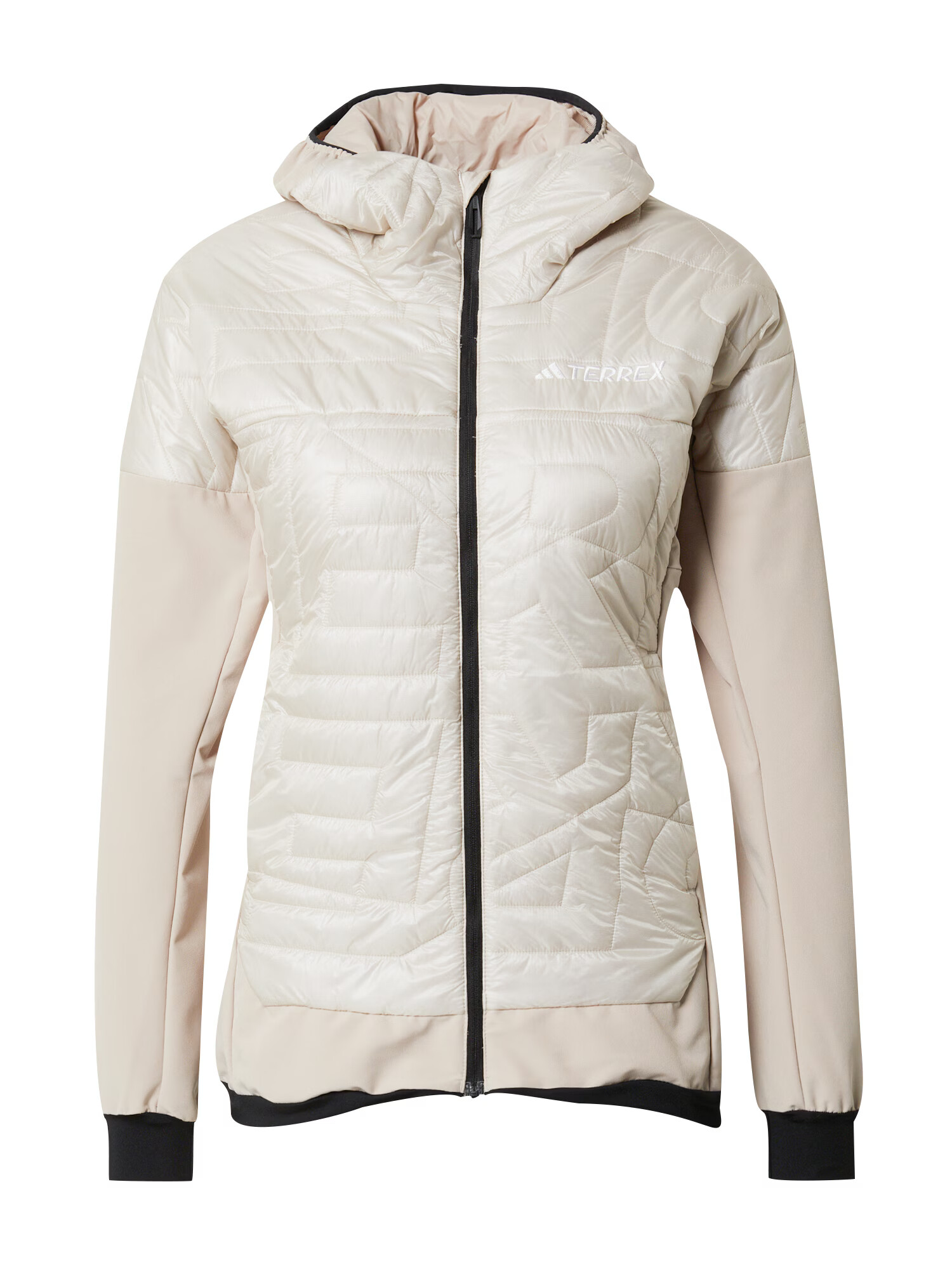 ADIDAS TERREX Geacă outdoor 'Xperior Varilite Hybrid Primaloft' gri deschis / negru - Pled.ro