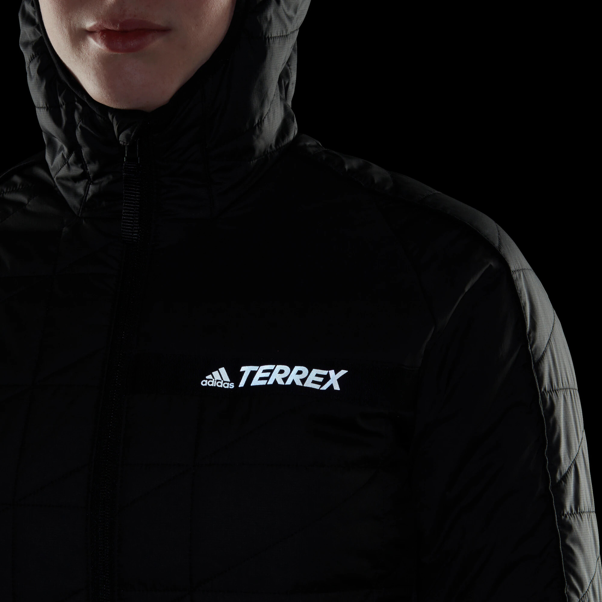 ADIDAS TERREX Geacă outdoor 'Multi Insulated ' gri argintiu / negru - Pled.ro