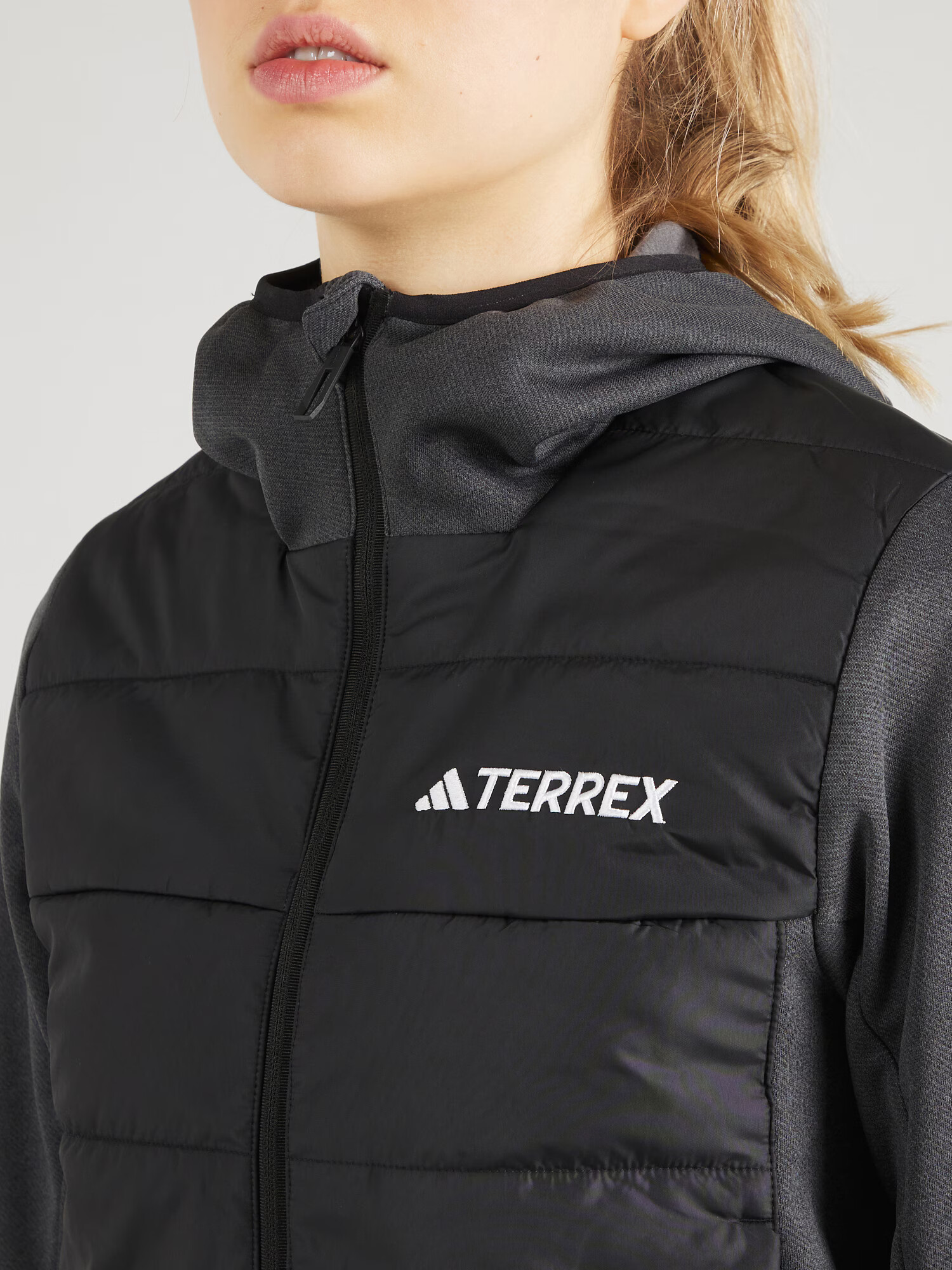 ADIDAS TERREX Geacă outdoor negru / negru amestecat / alb - Pled.ro