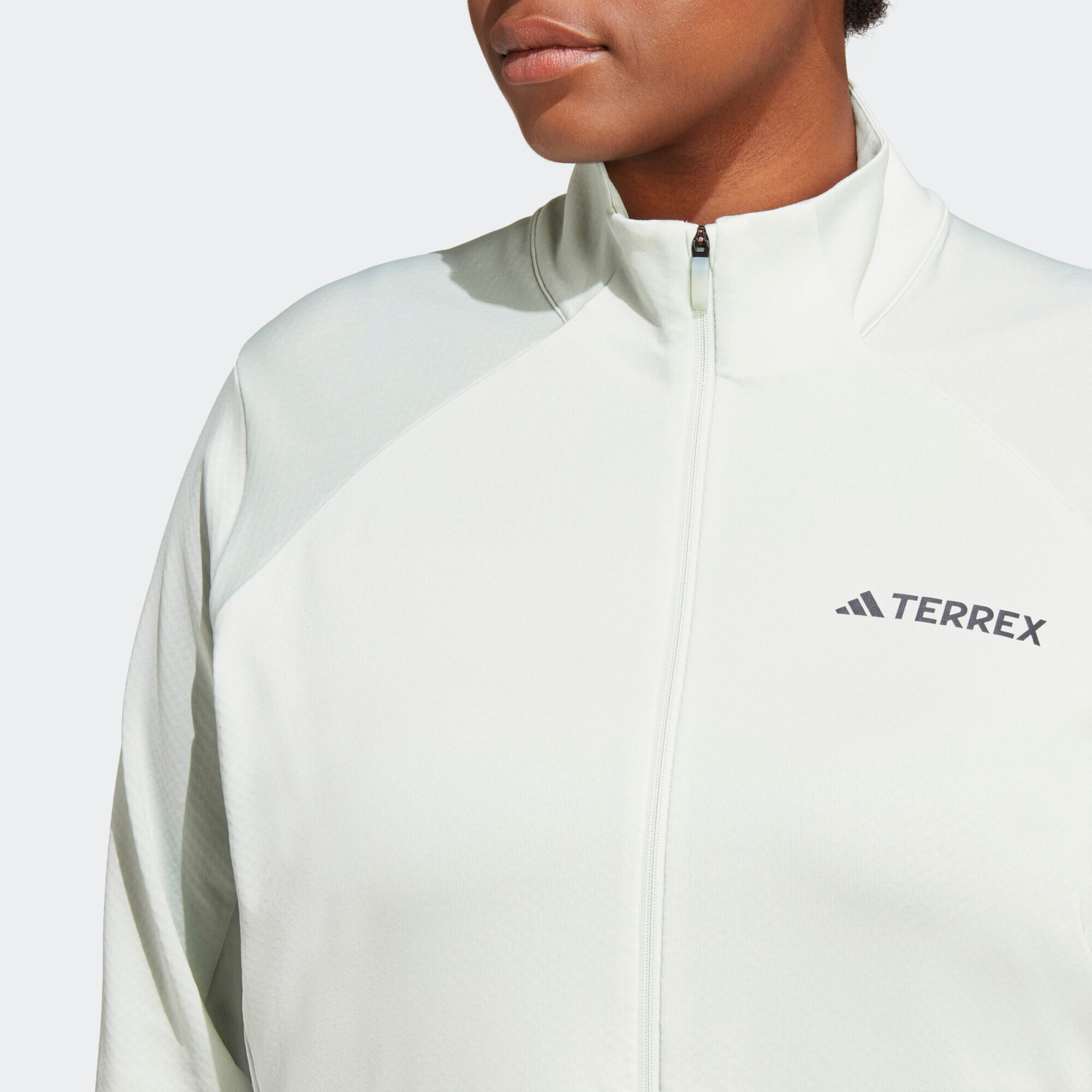 ADIDAS TERREX Jachetă fleece funcțională 'Multi Fleece ' verde mentă / negru - Pled.ro