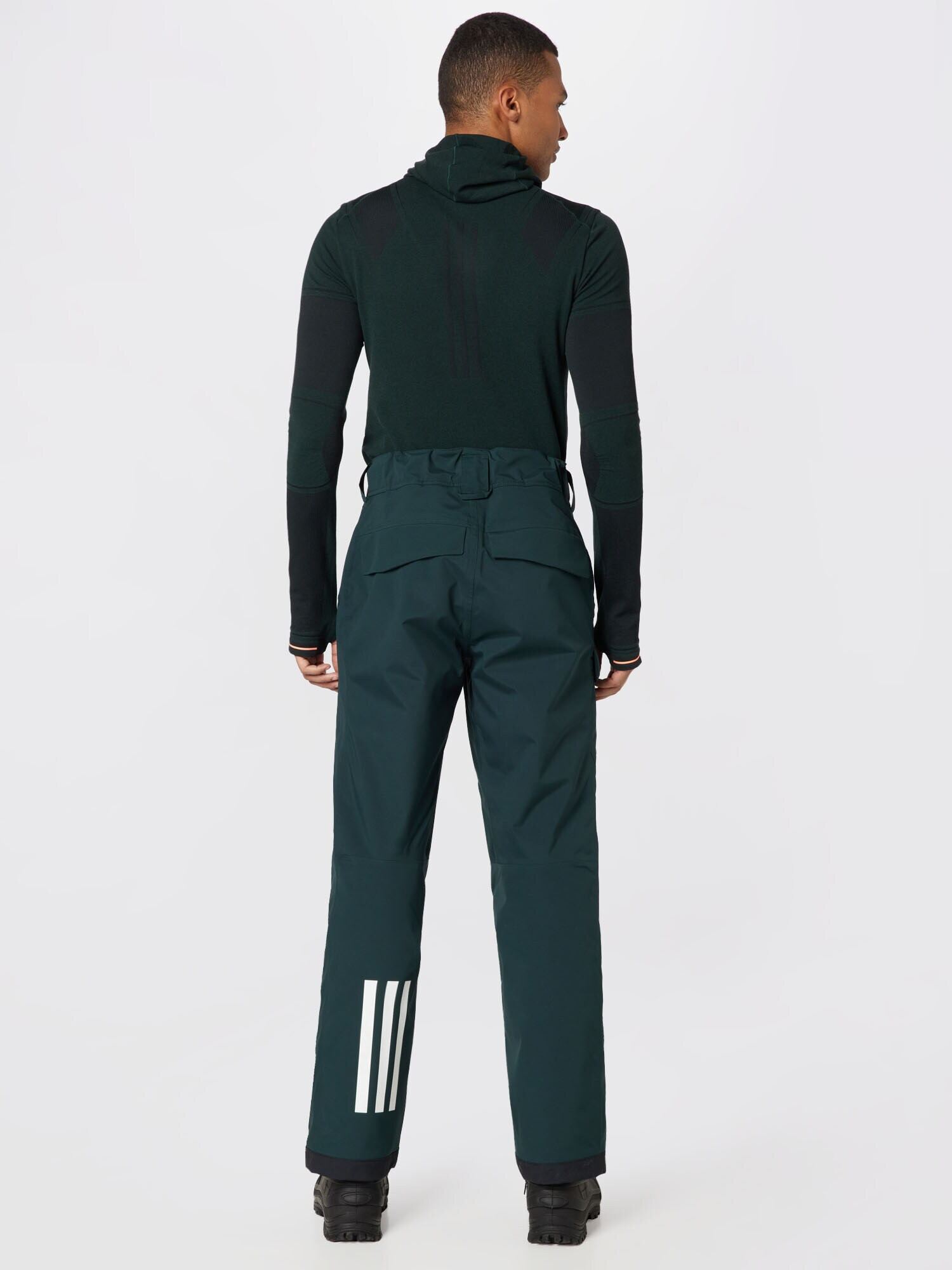 ADIDAS TERREX Pantaloni sport gri deschis / verde / negru - Pled.ro