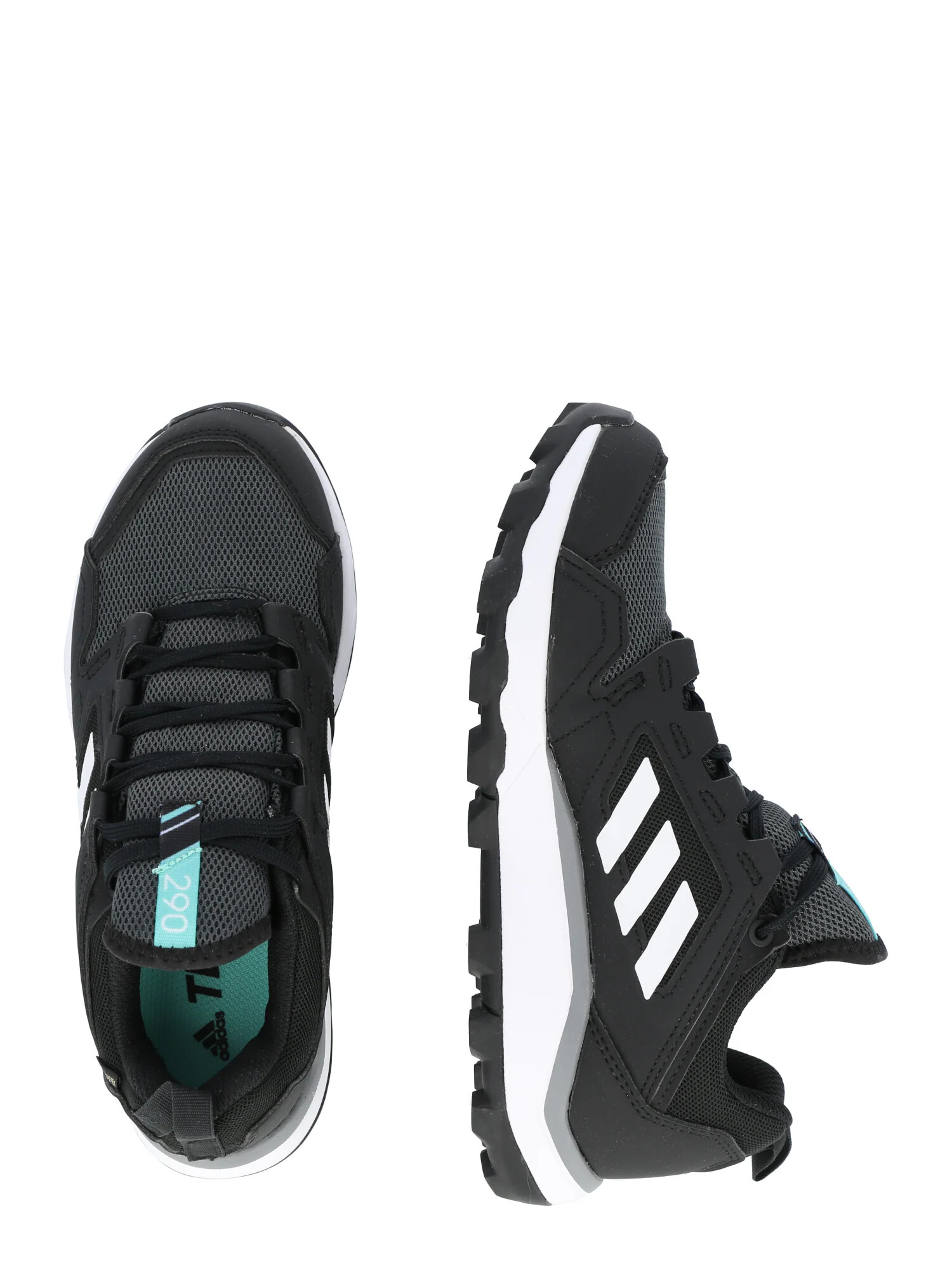 ADIDAS TERREX Pantofi 'Agravic' verde mentă / negru / alb - Pled.ro