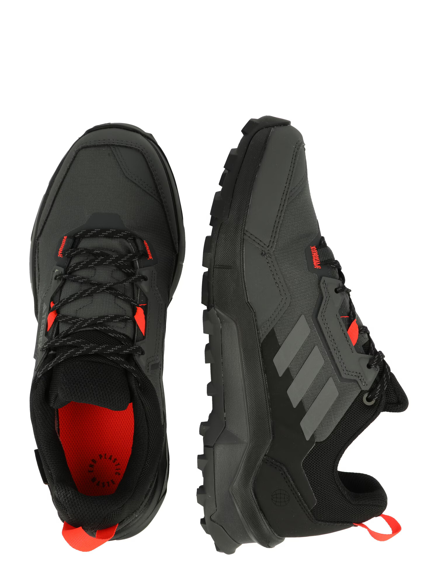 ADIDAS TERREX Pantofi gri închis / portocaliu neon / negru - Pled.ro