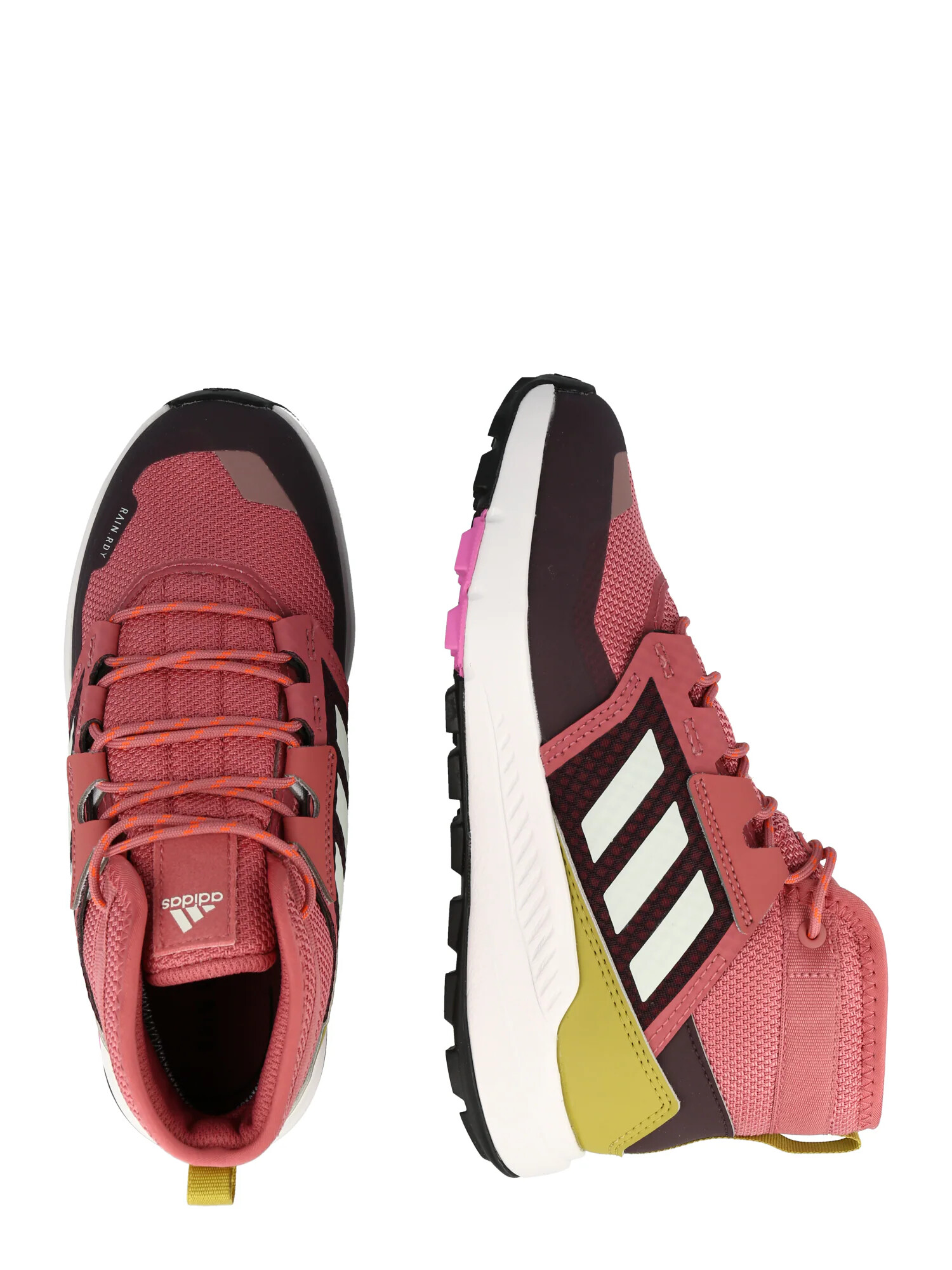 ADIDAS TERREX Pantofi sport 'Trailmaker' galben muștar / roșu pastel / negru / alb - Pled.ro