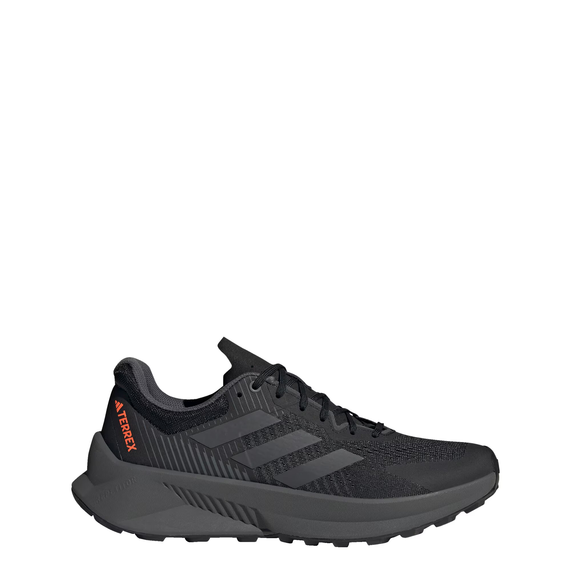 ADIDAS TERREX Sneaker de alergat 'Soulstride Flow' gri metalic / portocaliu / negru - Pled.ro