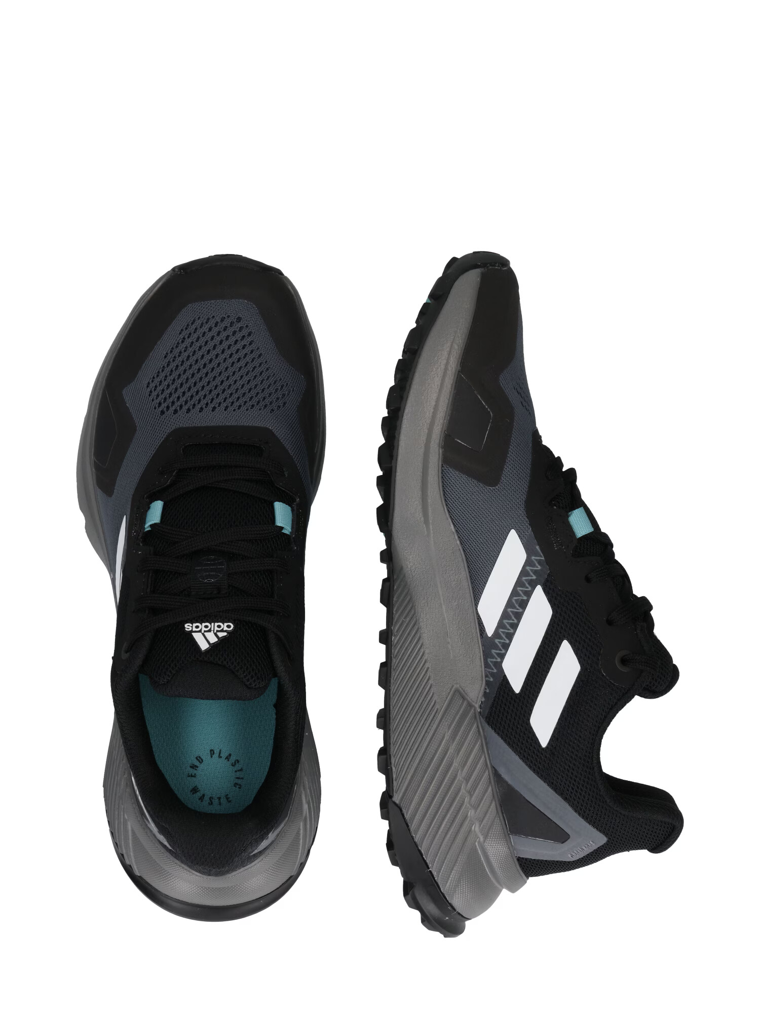 ADIDAS TERREX Sneaker de alergat 'Soulstride' gri piatră / negru / alb - Pled.ro