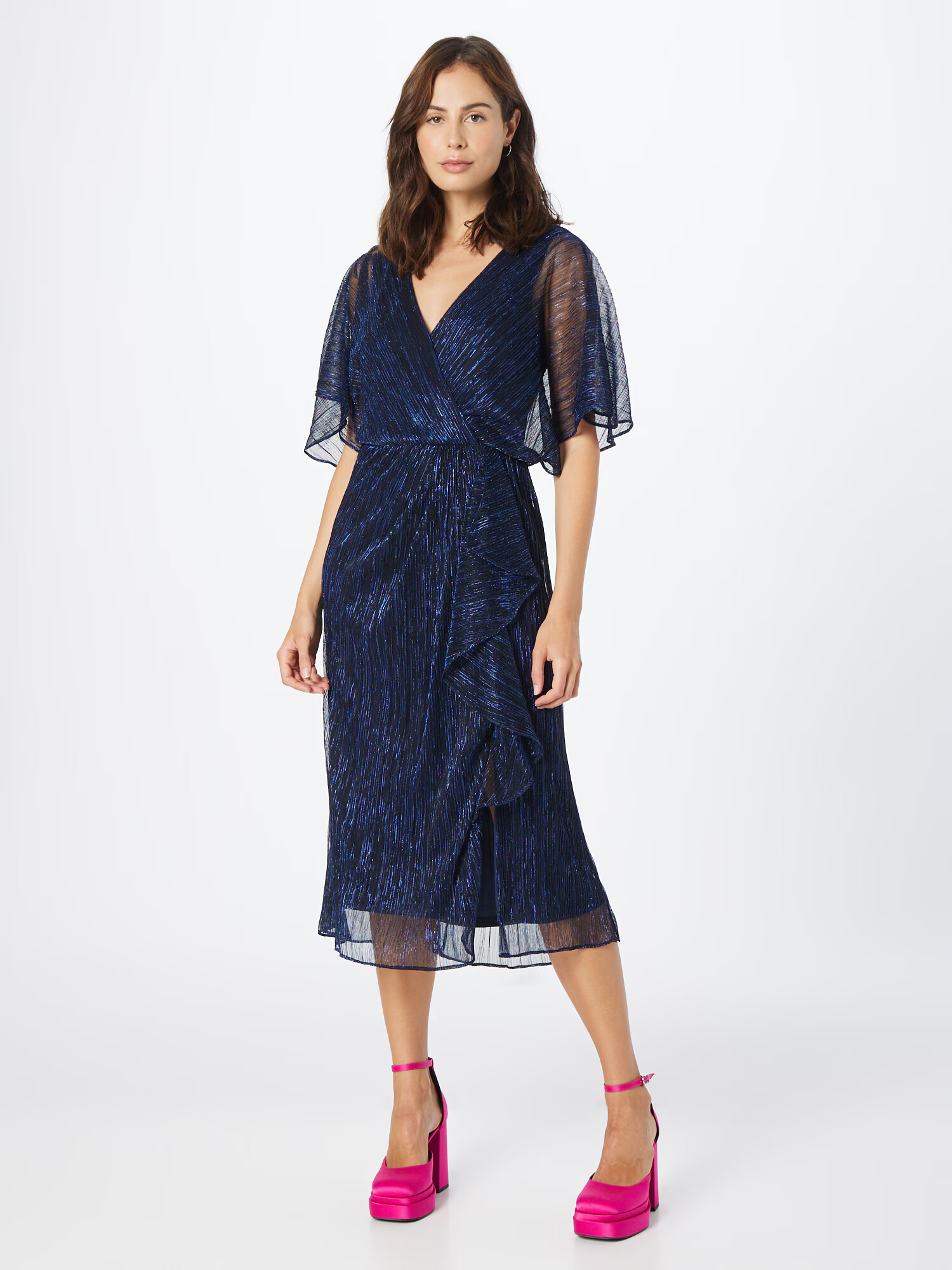 Adrianna Papell Rochie de cocktail bleumarin - Pled.ro