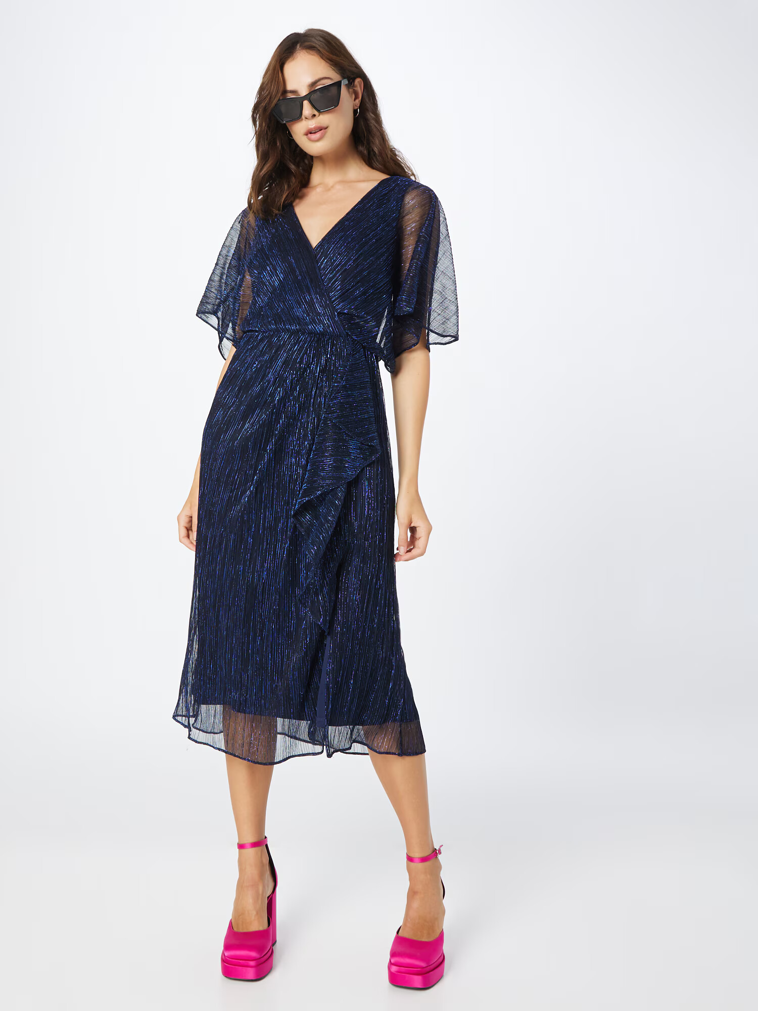 Adrianna Papell Rochie de cocktail bleumarin - Pled.ro