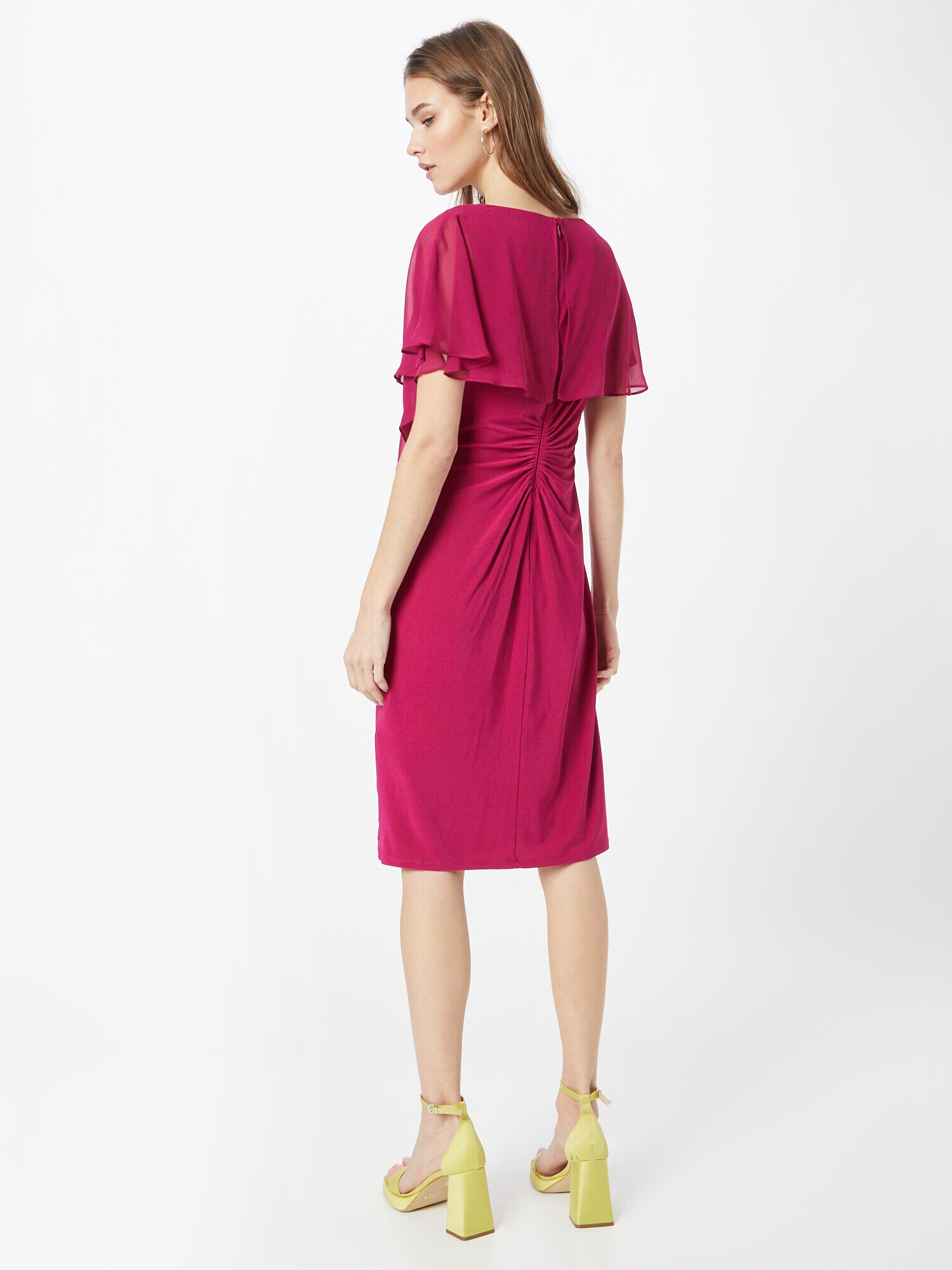 Adrianna Papell Rochie de cocktail magenta - Pled.ro