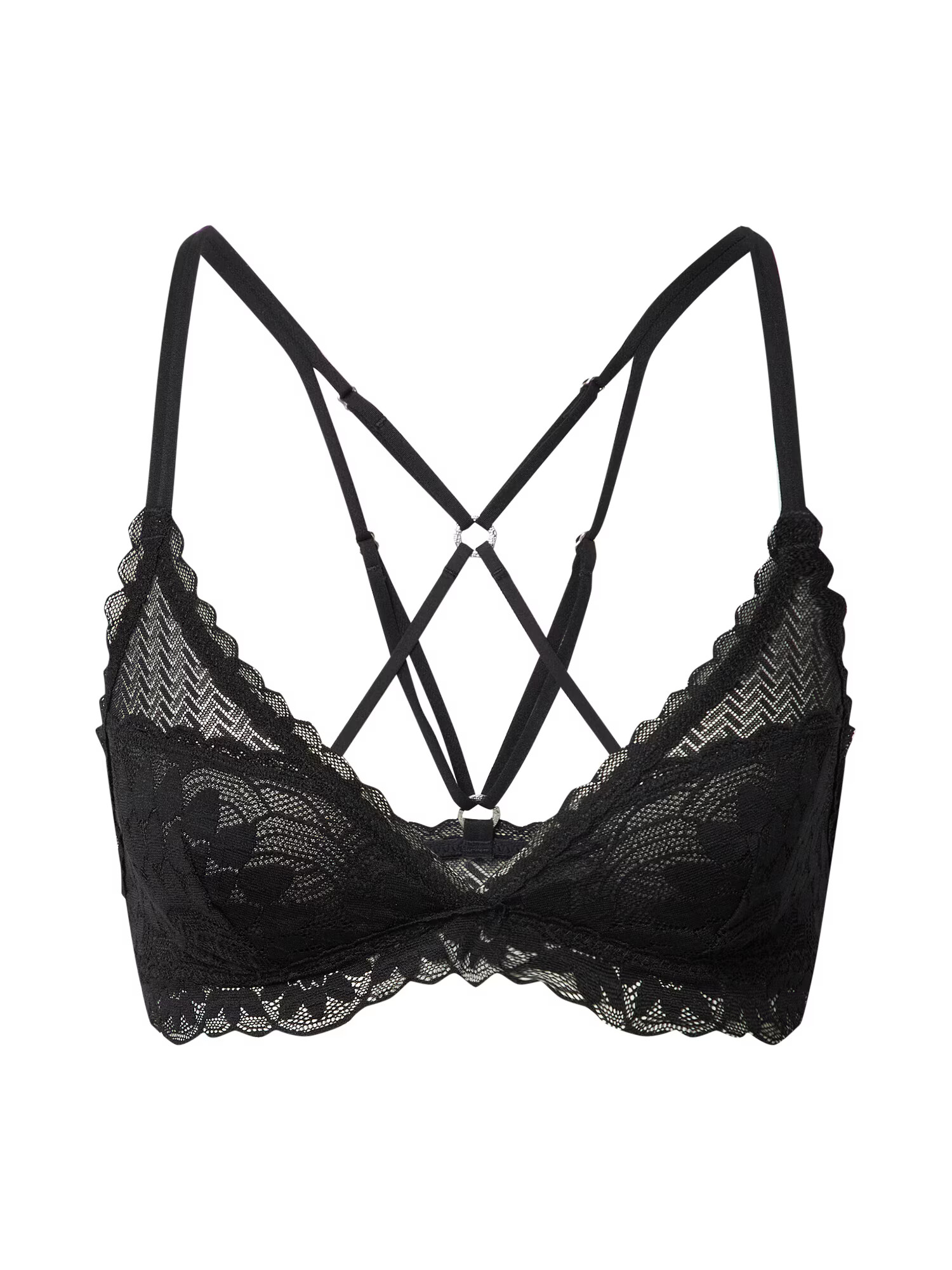 AERIE Sutien 'TRIBAL' negru - Pled.ro