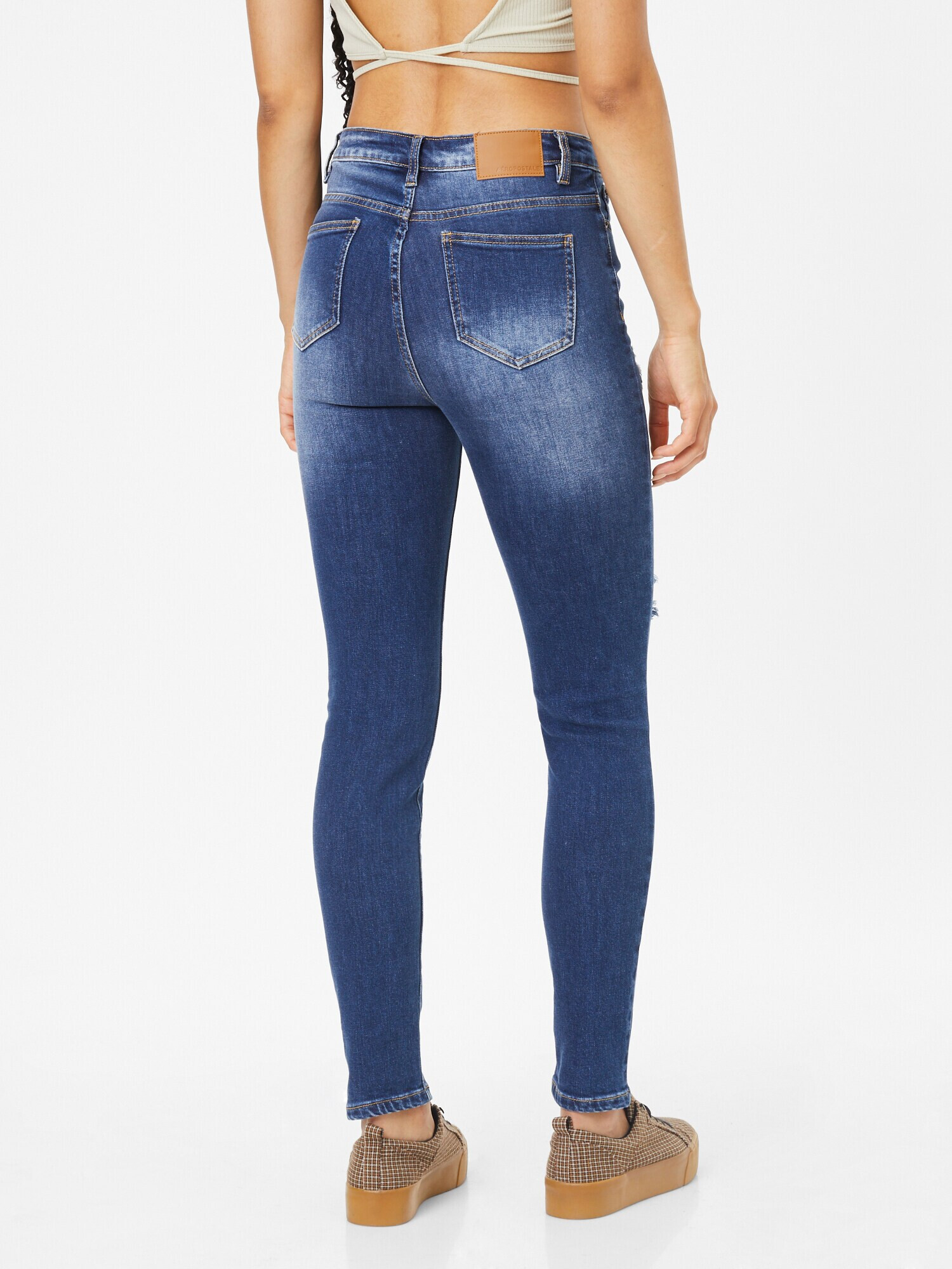 AÉROPOSTALE Jeans albastru denim - Pled.ro