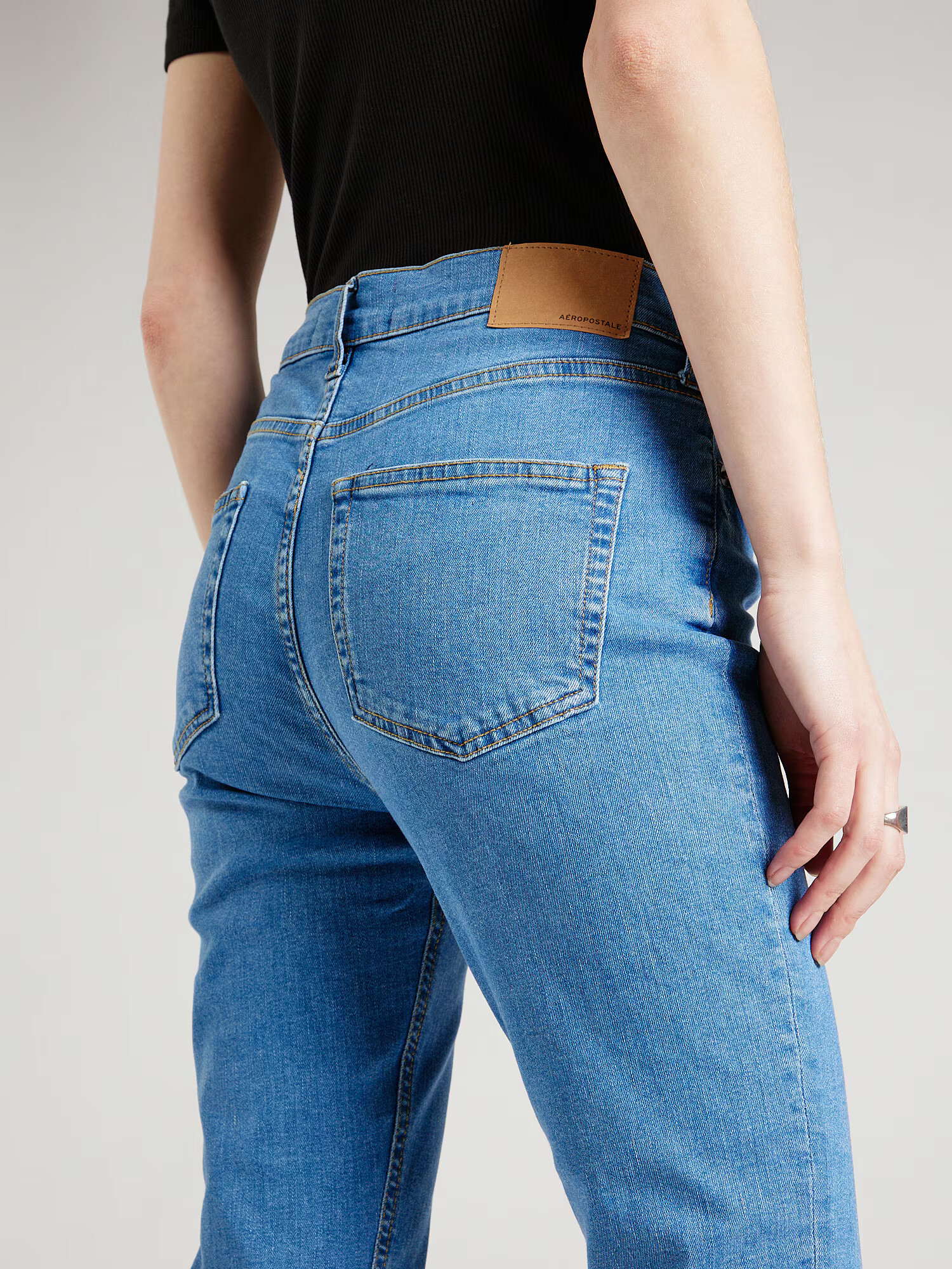 AÉROPOSTALE Jeans albastru deschis - Pled.ro