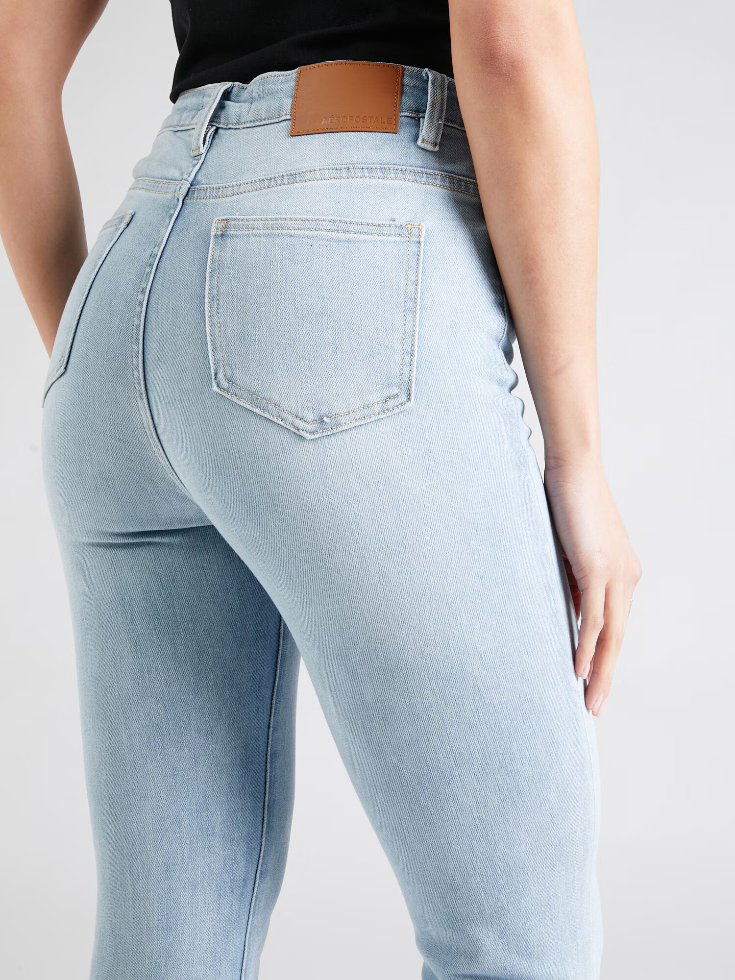 AÉROPOSTALE Jeans albastru deschis - Pled.ro