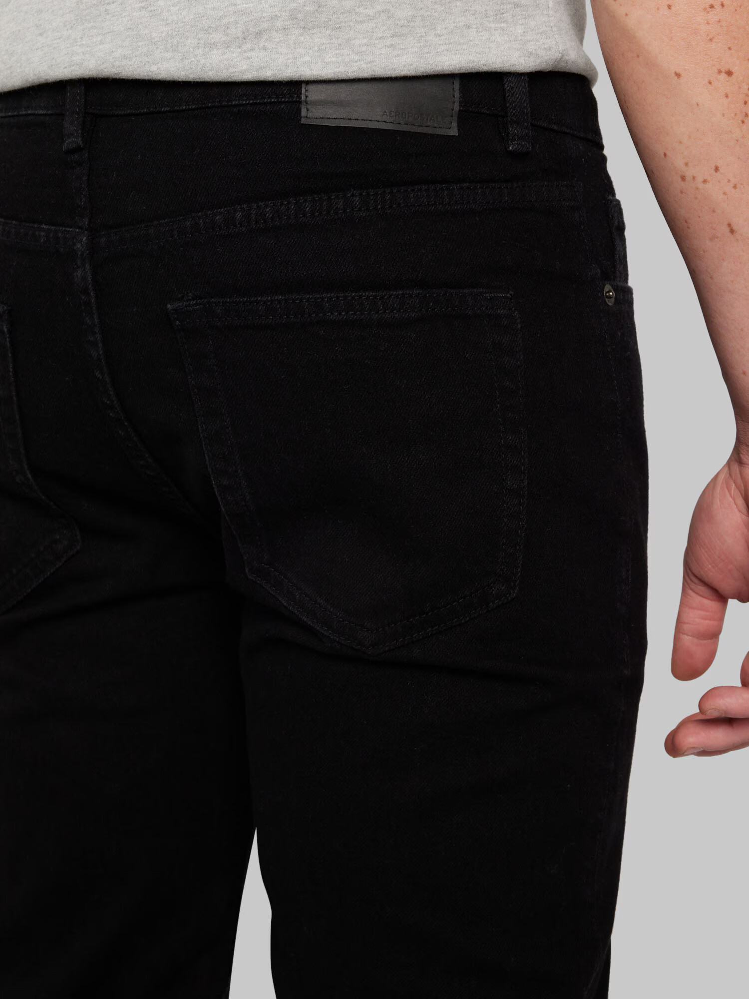 AÉROPOSTALE Jeans negru - Pled.ro