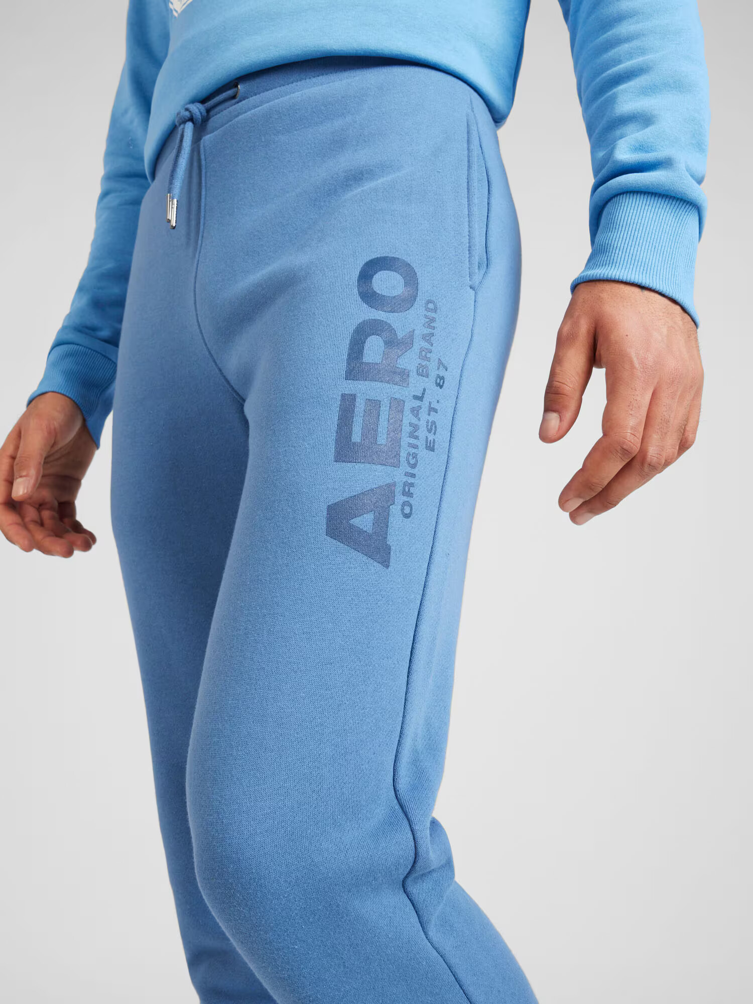 AÉROPOSTALE Pantaloni sport 'AERO' albastru / albastru închis - Pled.ro