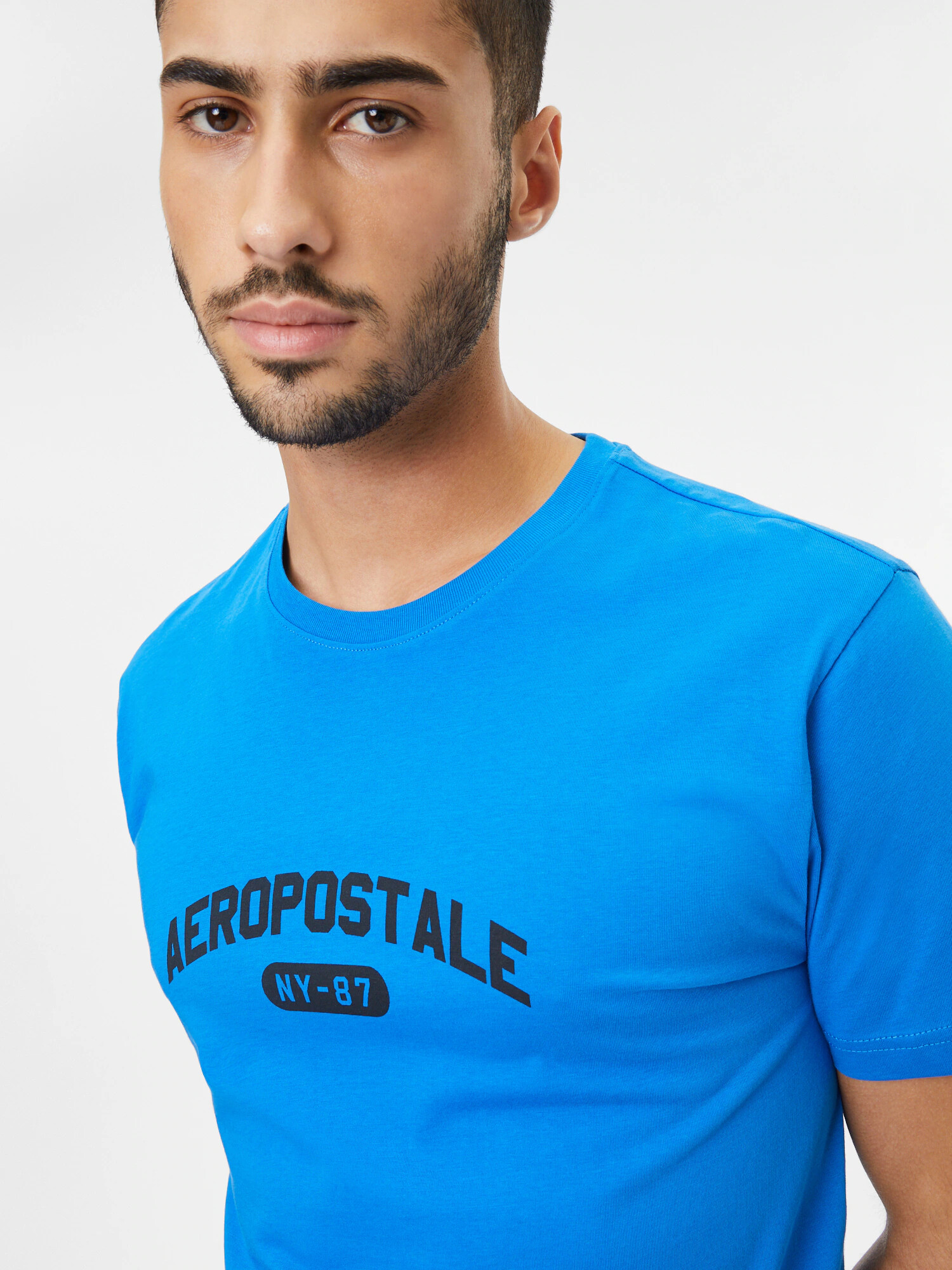 AÉROPOSTALE Tricou albastru / bleumarin - Pled.ro