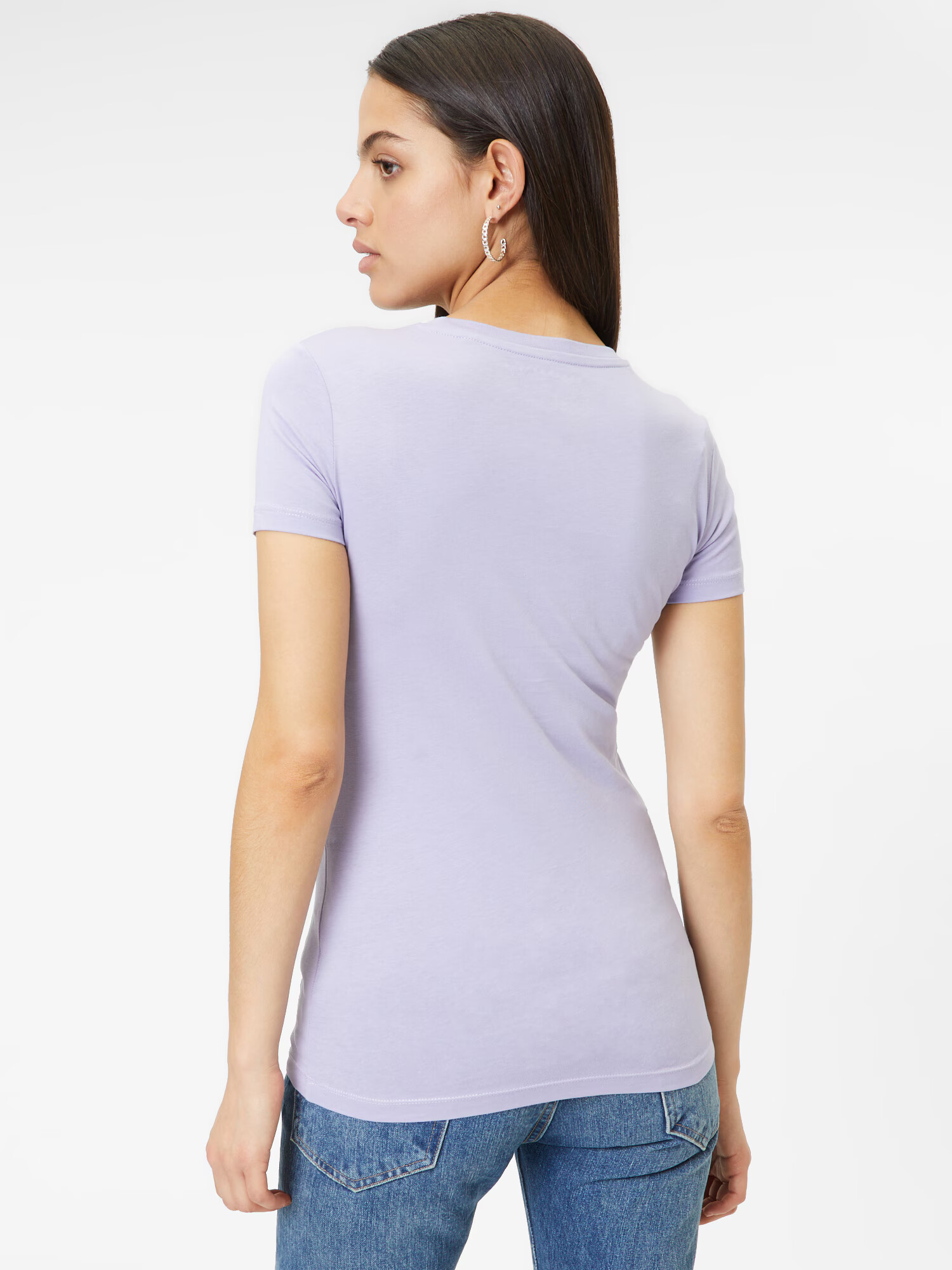 AÉROPOSTALE Tricou albastru violet / mov deschis / alb - Pled.ro