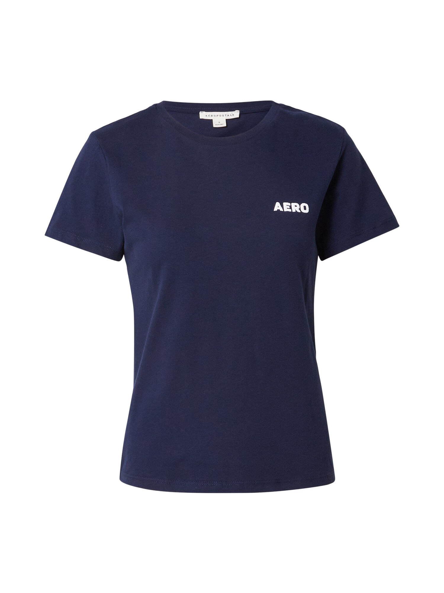 AÉROPOSTALE Tricou bleumarin / alb - Pled.ro