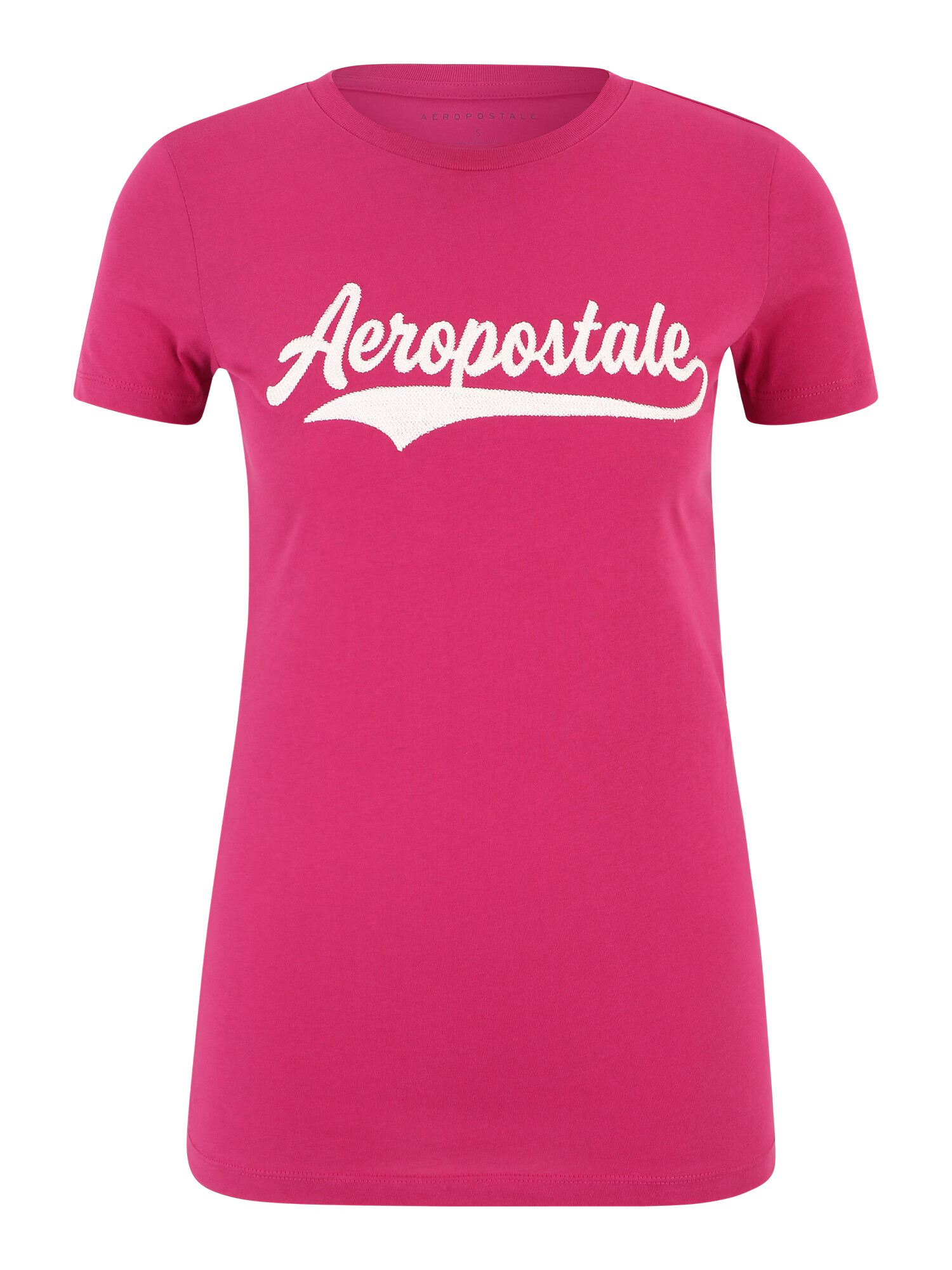 AÉROPOSTALE Tricou 'JUNE' roz închis / alb - Pled.ro