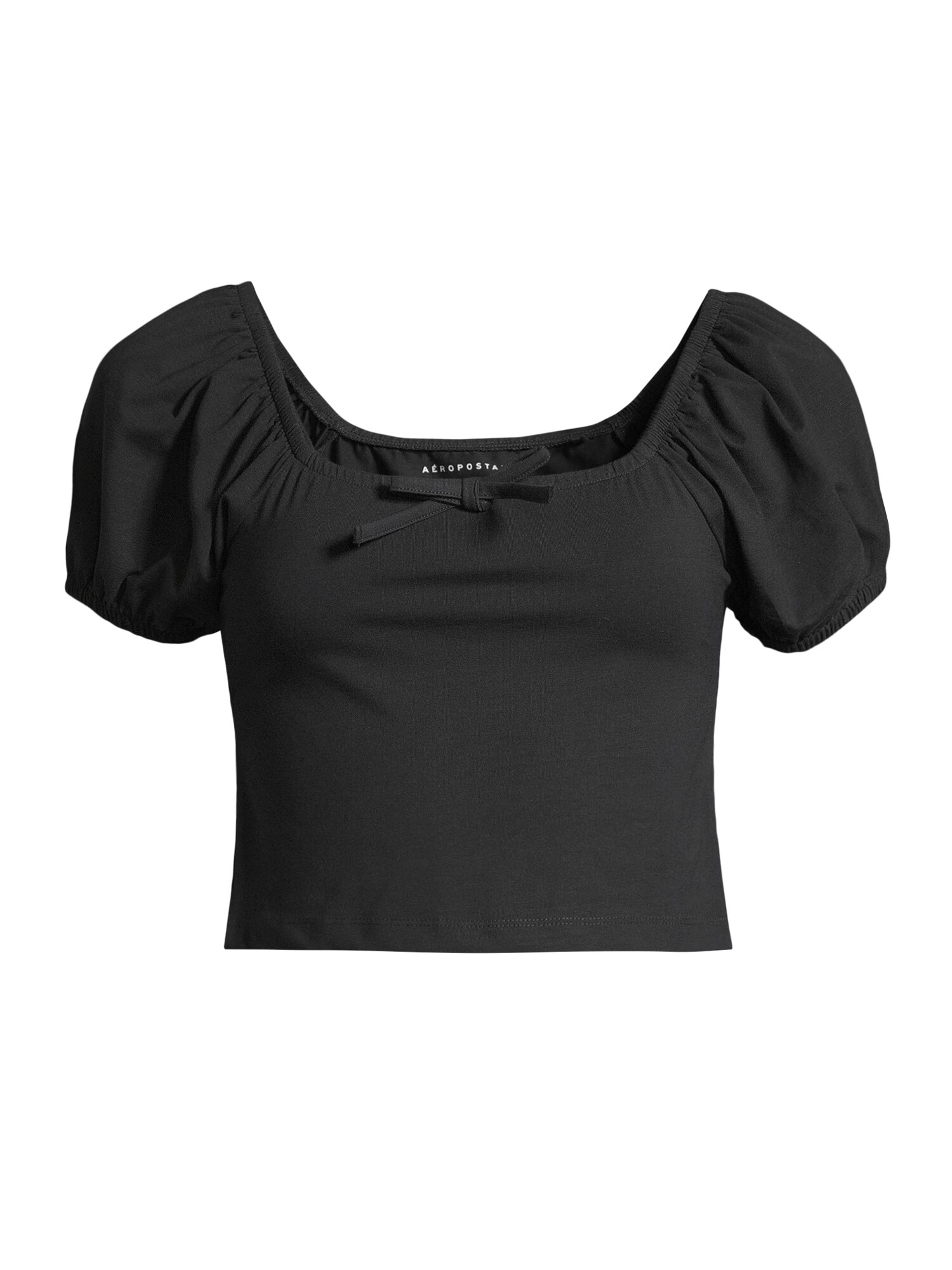 AÉROPOSTALE Tricou negru - Pled.ro