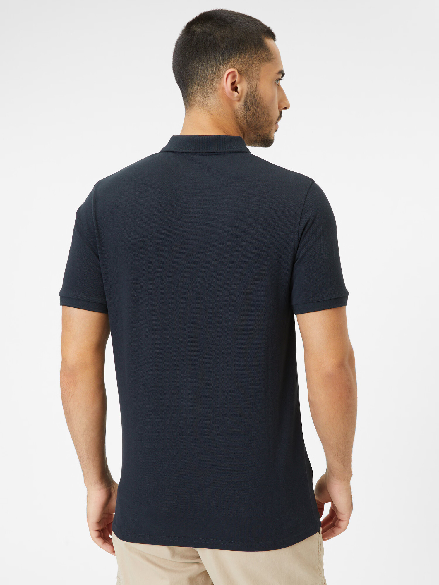 AÉROPOSTALE Tricou negru / alb - Pled.ro