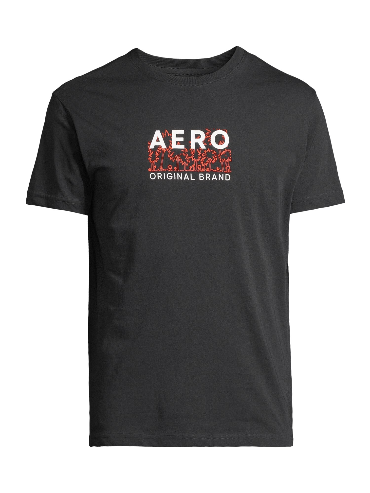 AÉROPOSTALE Tricou roșu / negru / alb - Pled.ro