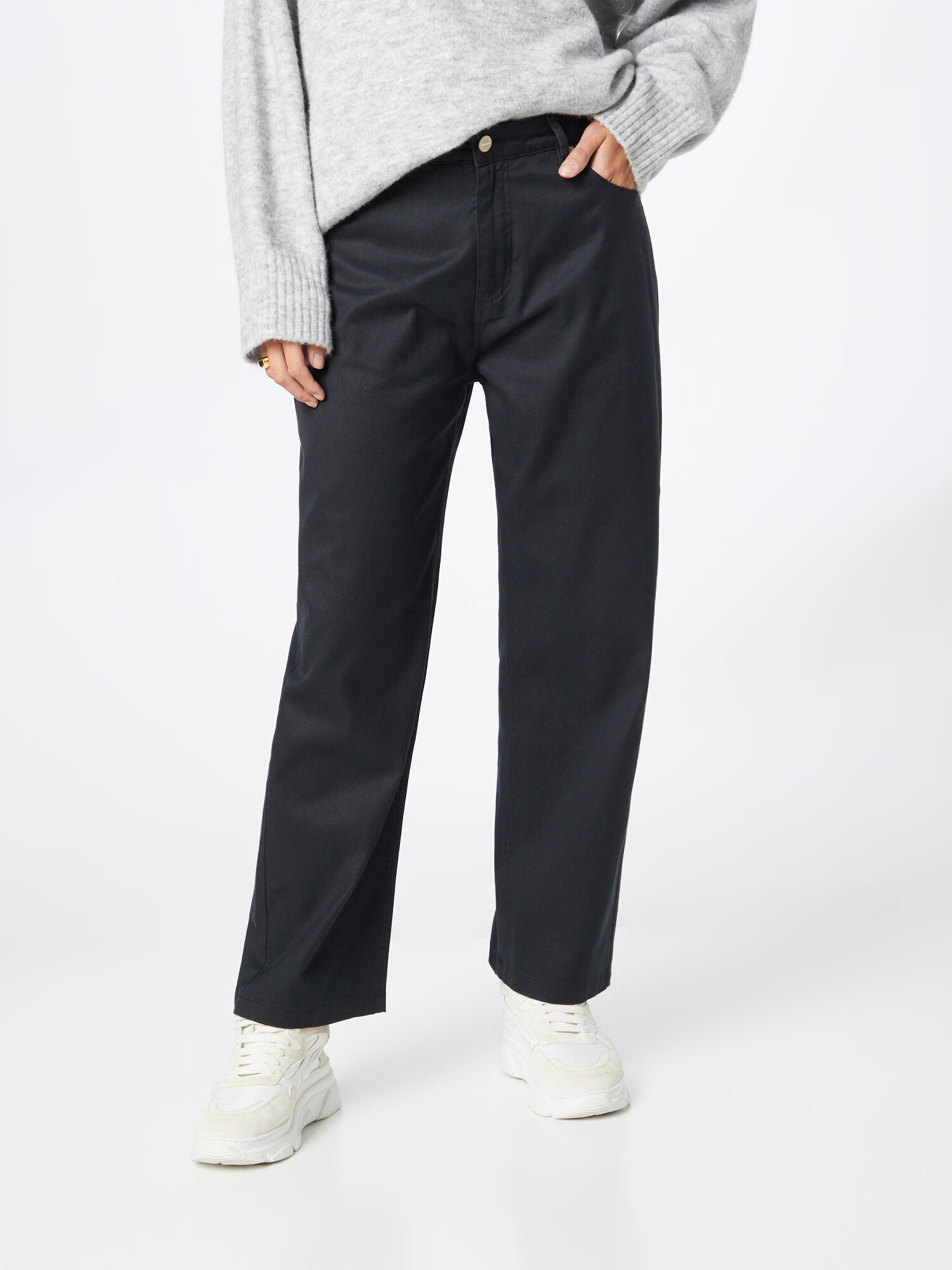 Afends Pantaloni negru - Pled.ro